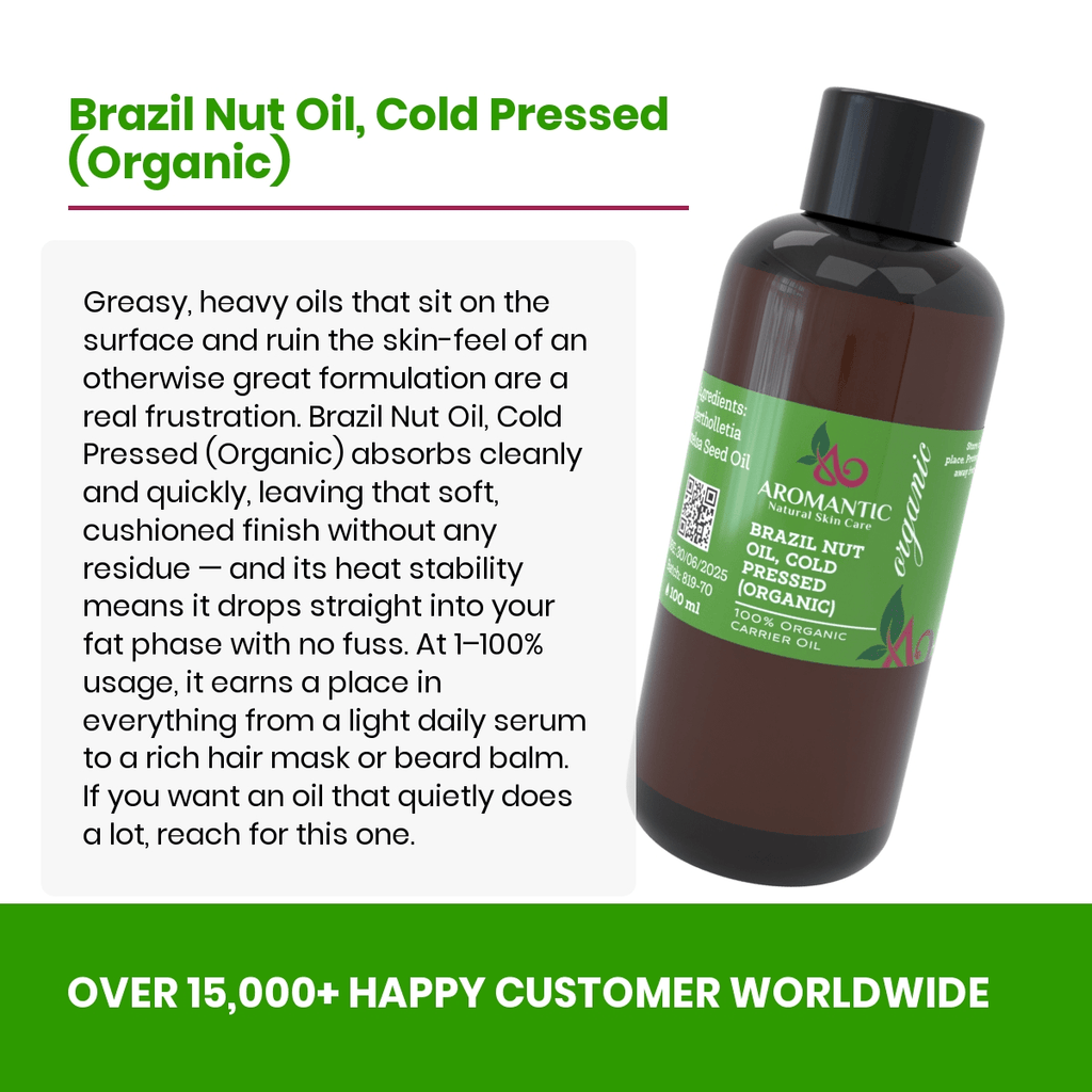 Organic Brazil Nut Oil