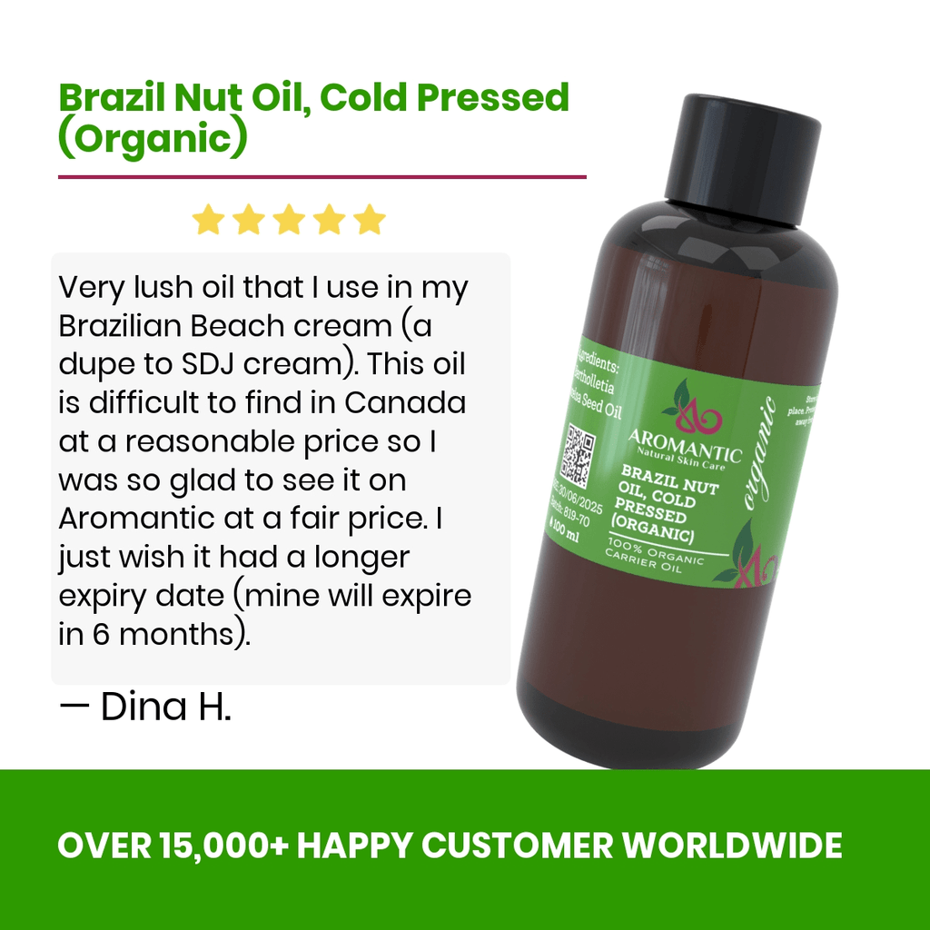 Organic Brazil Nut Oil