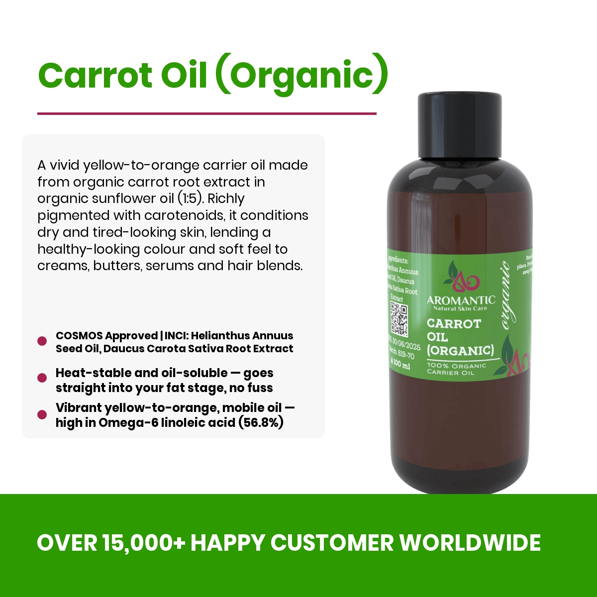 Organic Carrot Oil