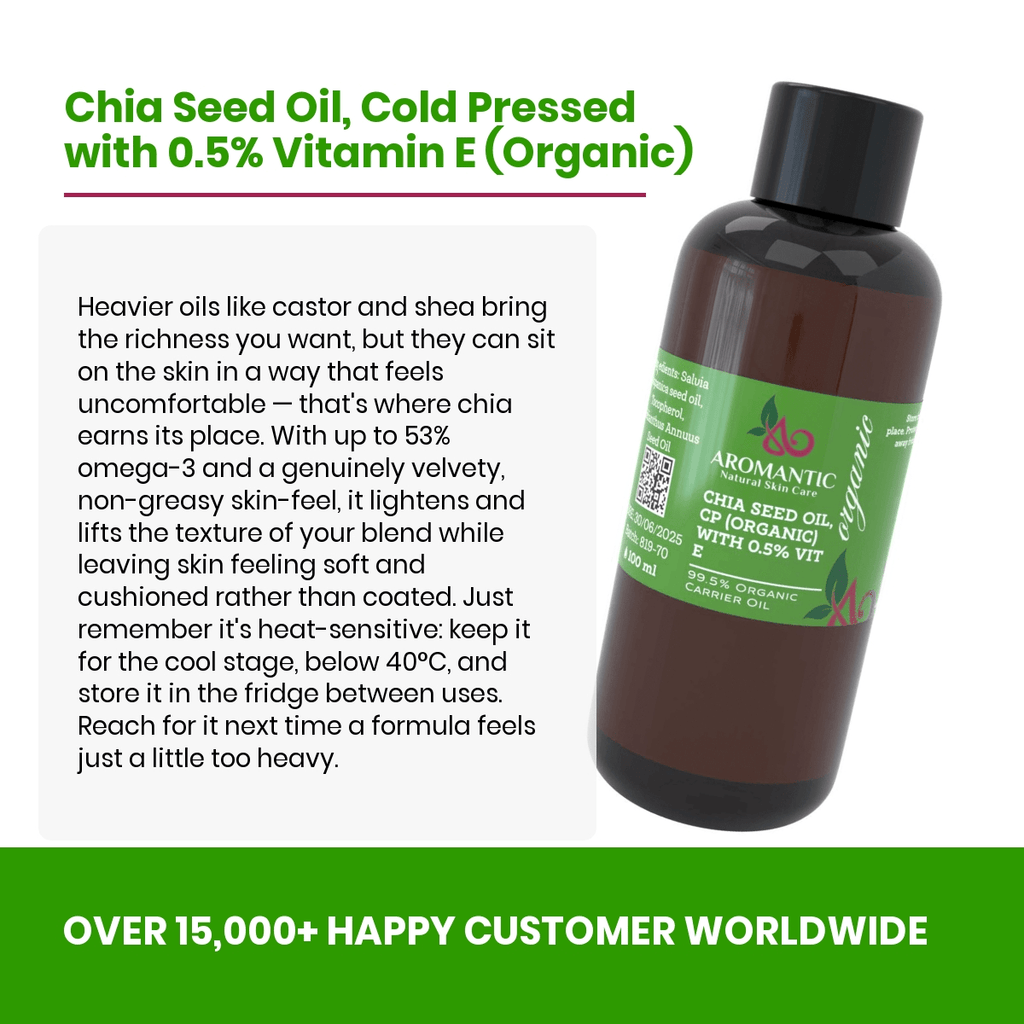 Organic Chia Seed Oil