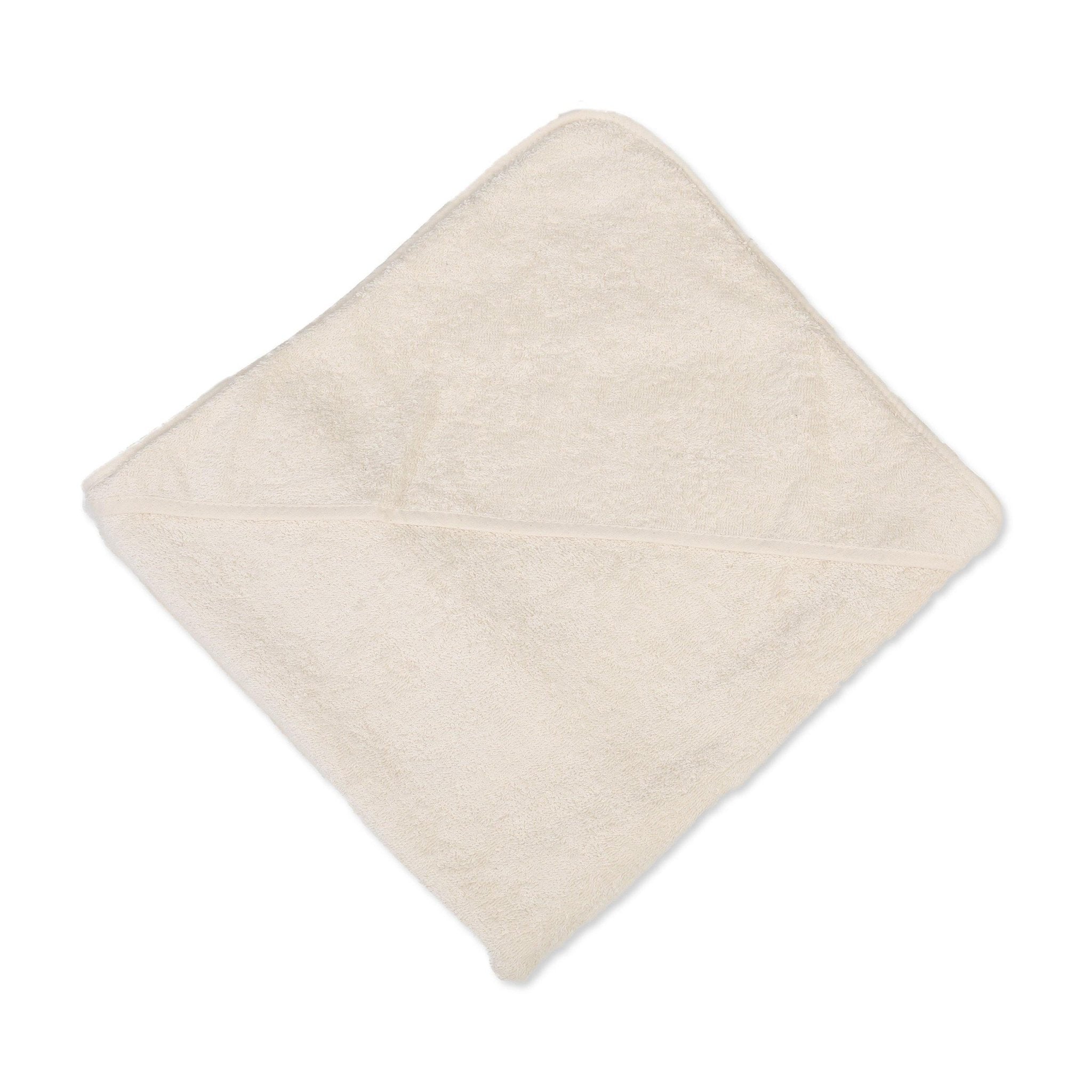 Eco Bath London Organic Cotton Baby Hooded Towel - Available in 75x75 cm and 100x100 cm