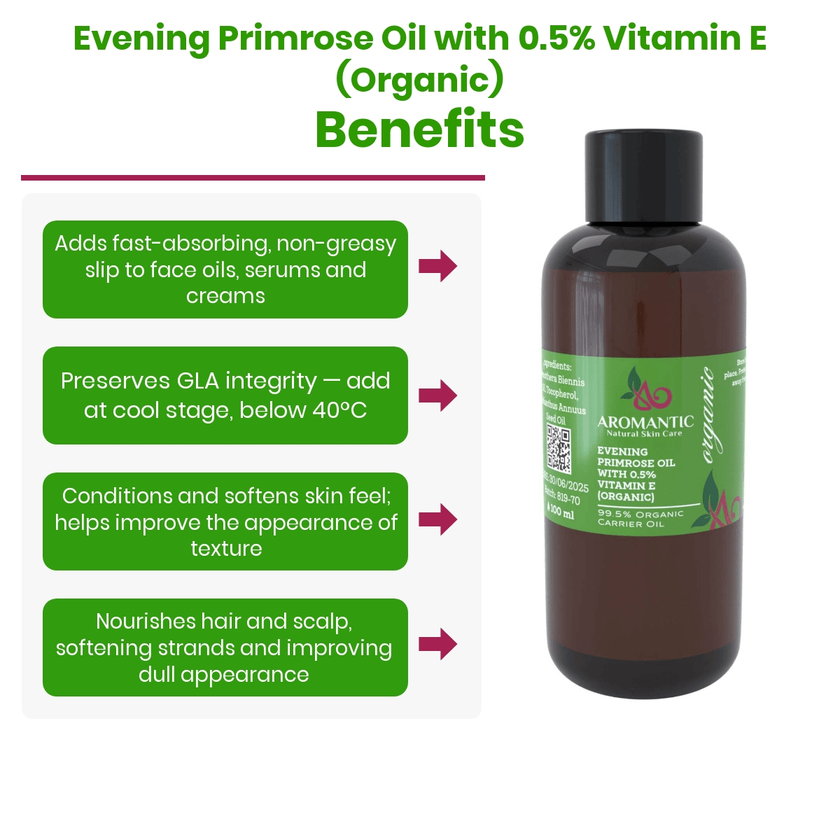 Organic Evening Primrose Oil