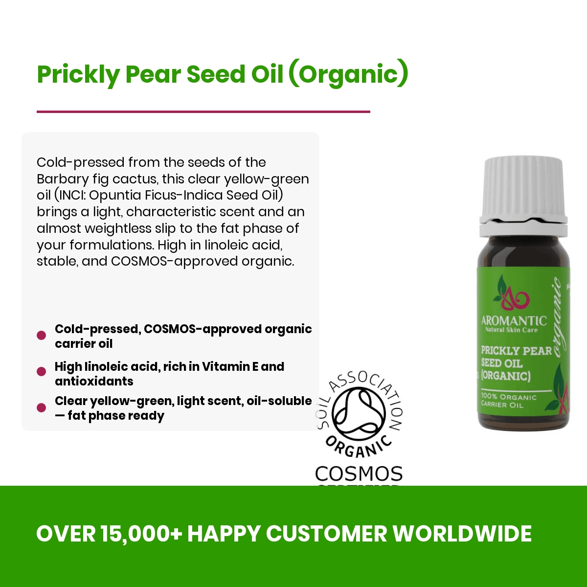 Organic Prickly Pear Seed Oil