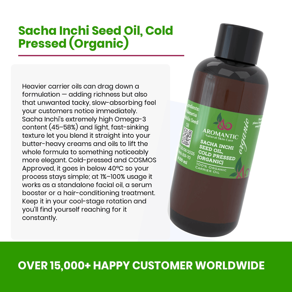 Organic Sacha Inchi Seed Oil