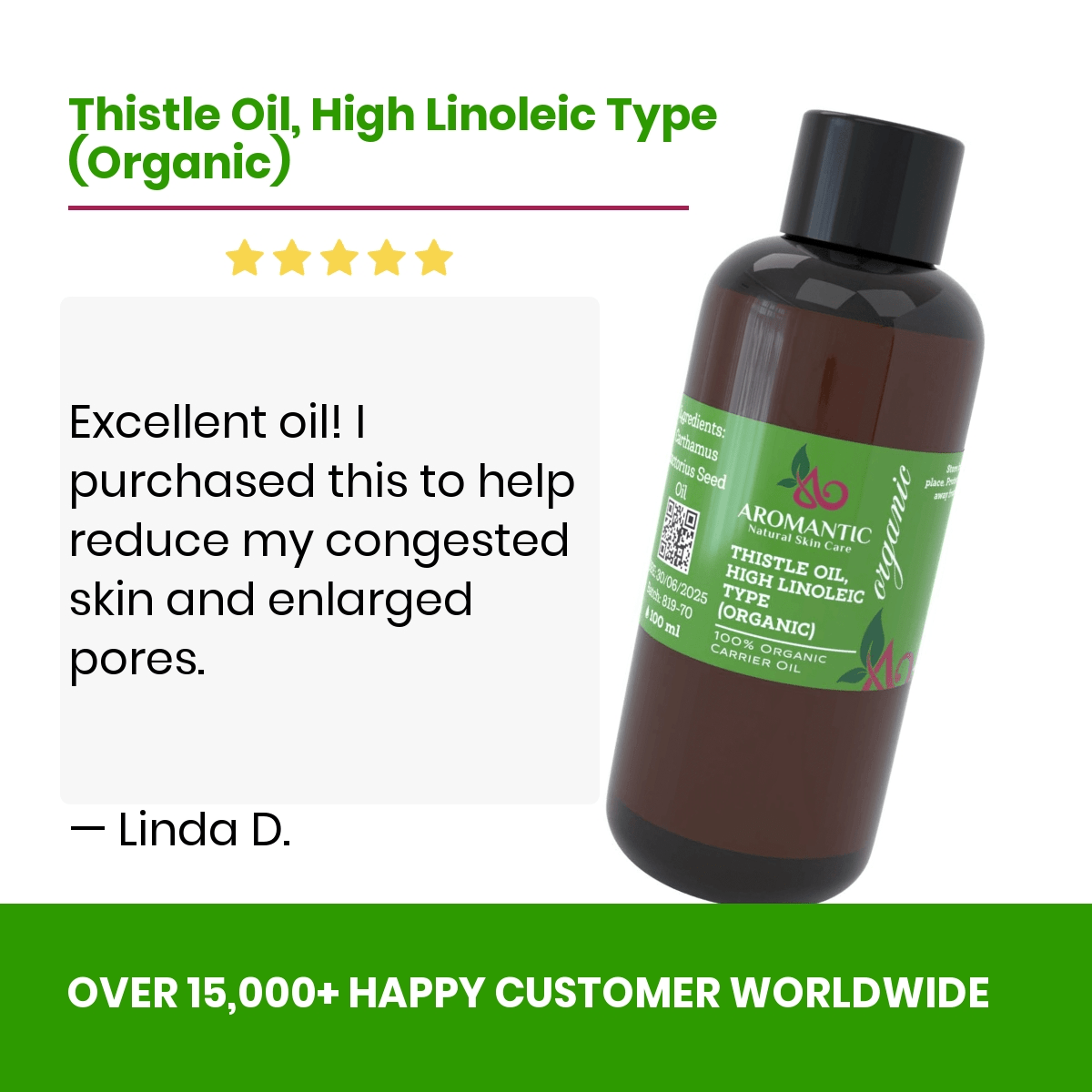 Organic Thistle Oil