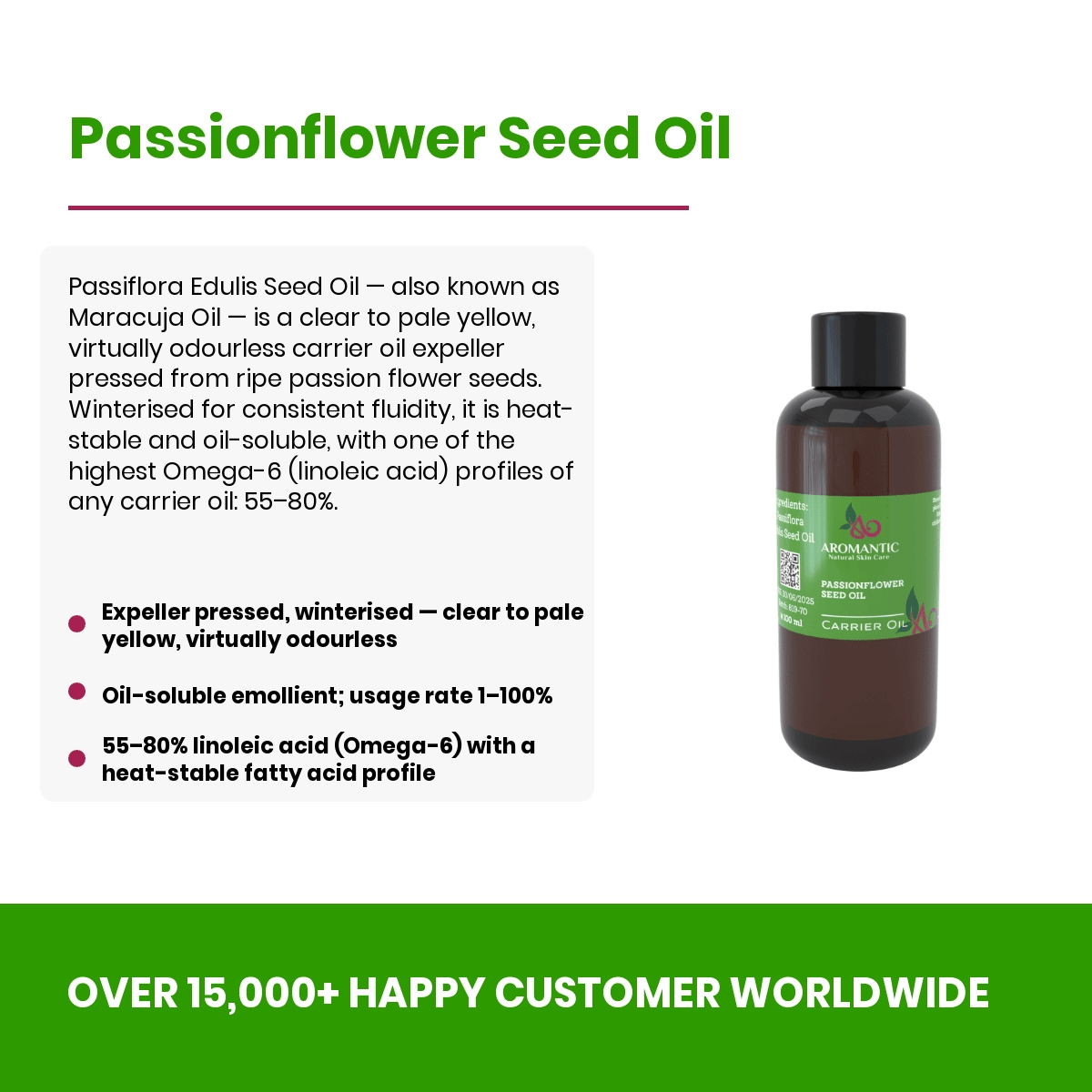 Passionflower Seed Oil