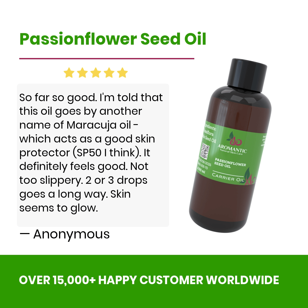 Passionflower Seed Oil