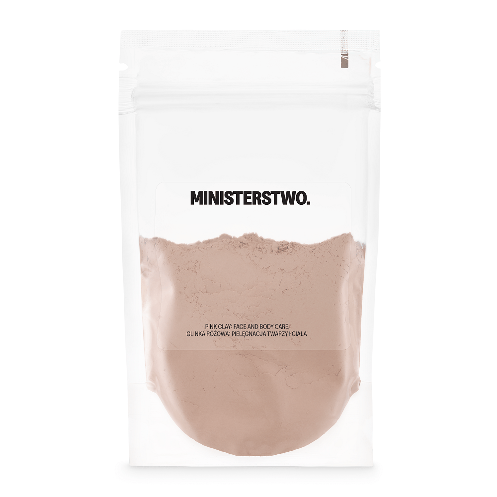 PINK Clay: face & body care 100g by MINISTERSTWO | The Hackers Market