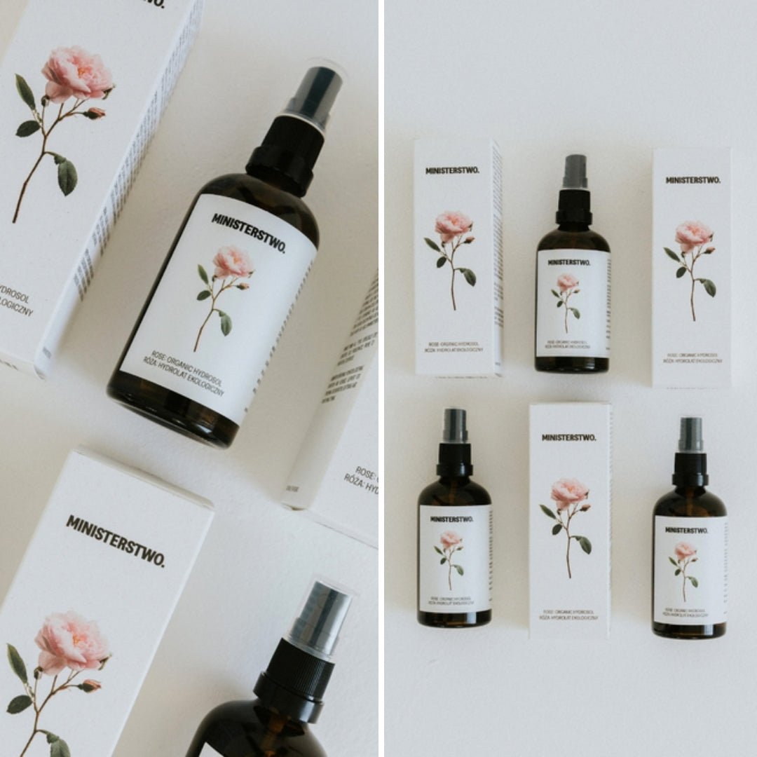 ROSE: Organic Hydrosol 100ml by MINISTERSTWO | The Hackers Market