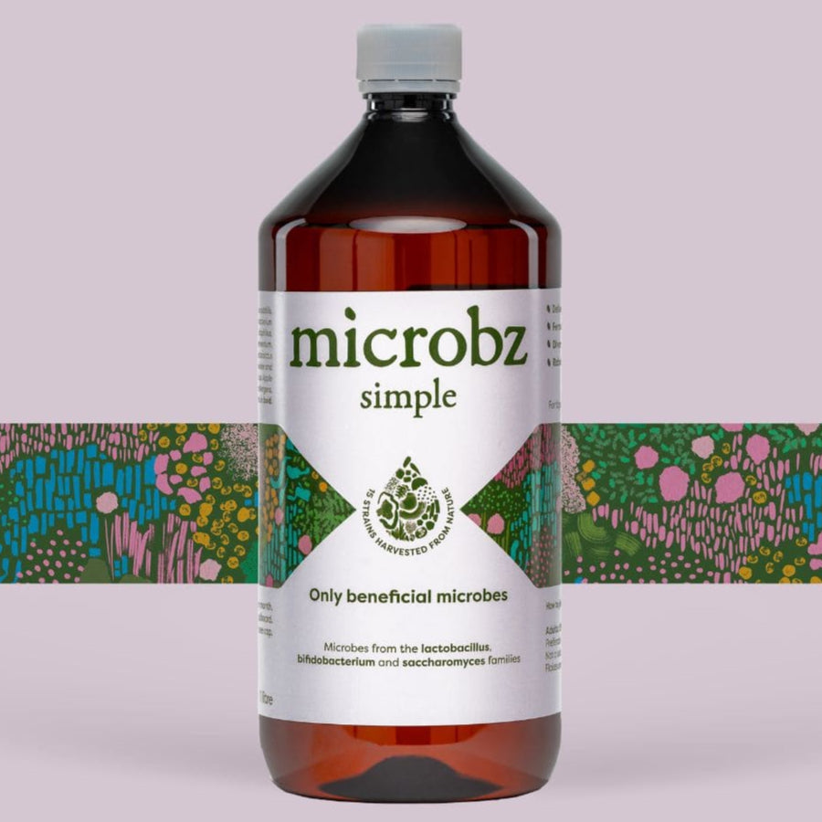 15 strains of of microbes in a 1 litre bottle- probiotic supplement 
