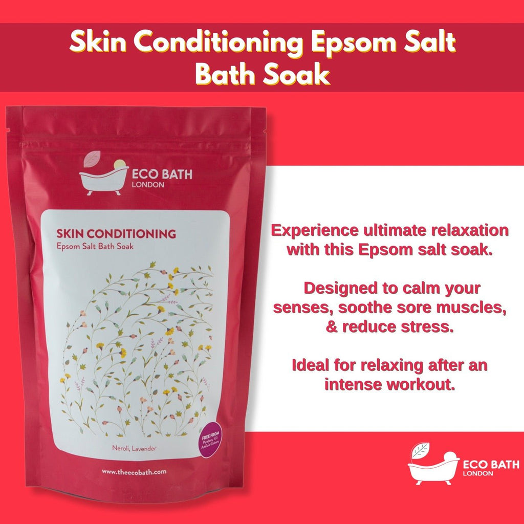 Eco Bath London Skin Conditioning Epsom Salt Bath Soak - Pouch by Eco Bath London | The Hackers Market