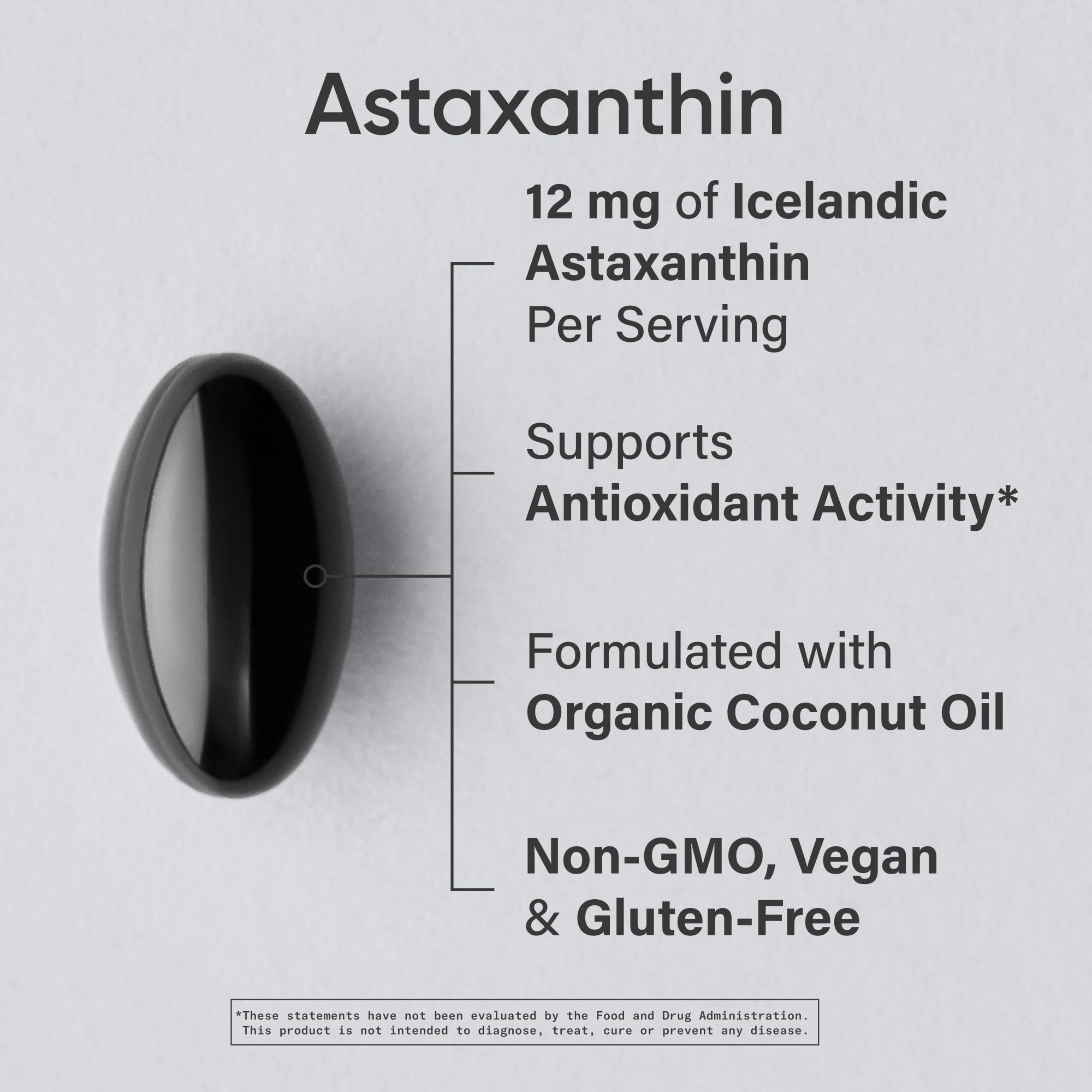 Sports Research Triple Strength Vegan Astaxanthin 12mg - Algae-Based, Non-GMO, 60 Softgels by Sports Research | The Hackers Market
