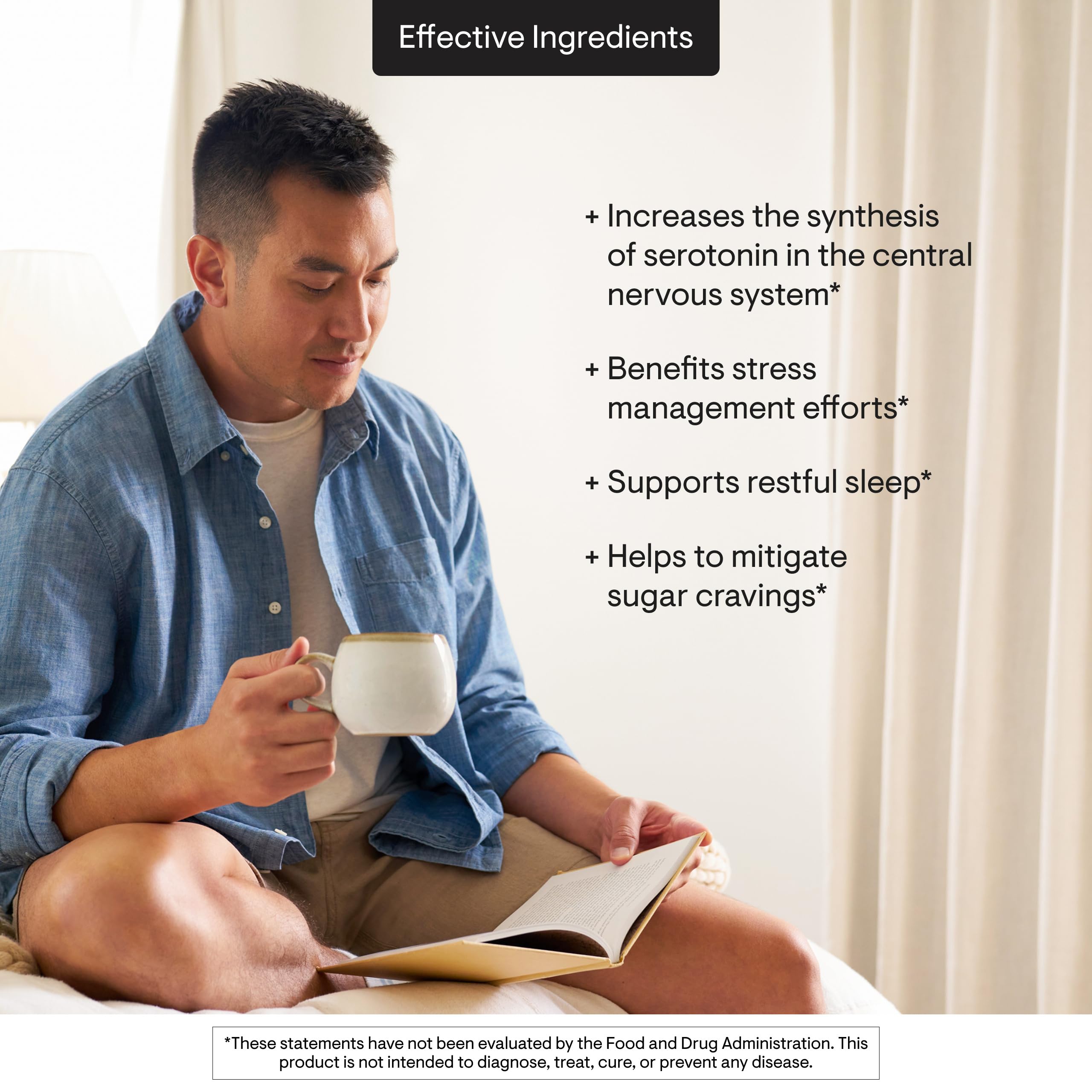 THORNE 5-HTP with Vitamin B6 — Sleep, Stress & Craving Support | Gluten, Dairy & Soy Free | 90 Capsules