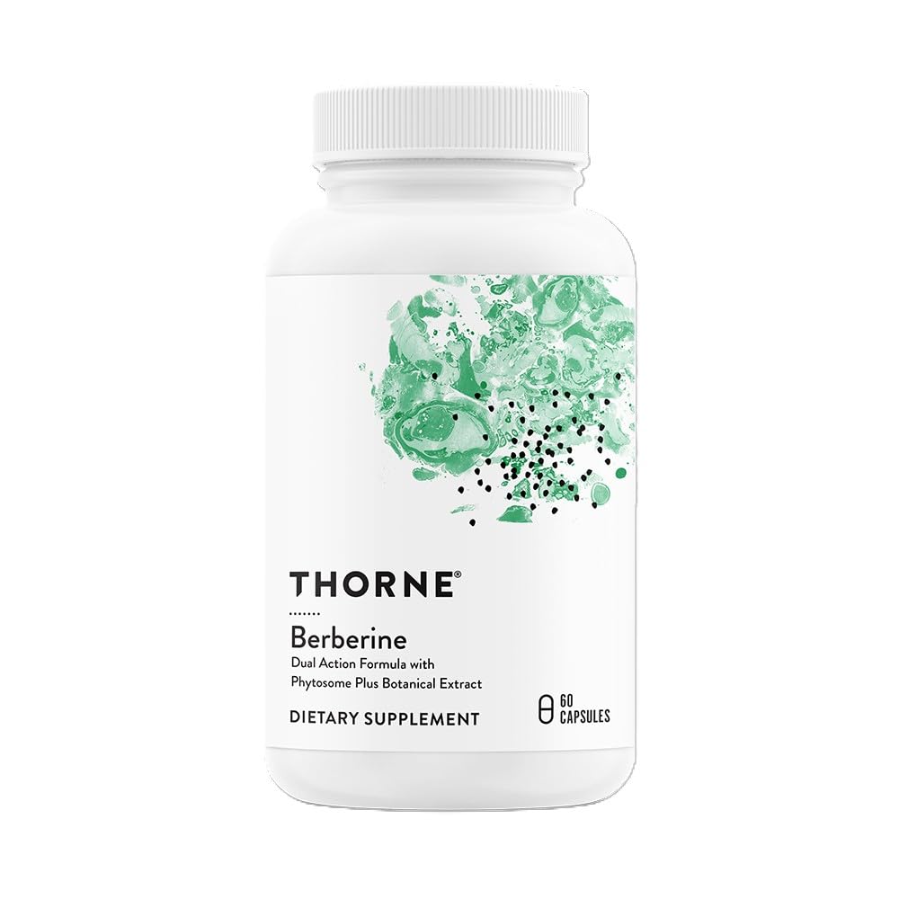 THORNE Berberine Dual Action Formula with Phytosome Plus | Heart, Immune, GI & Cholesterol Support