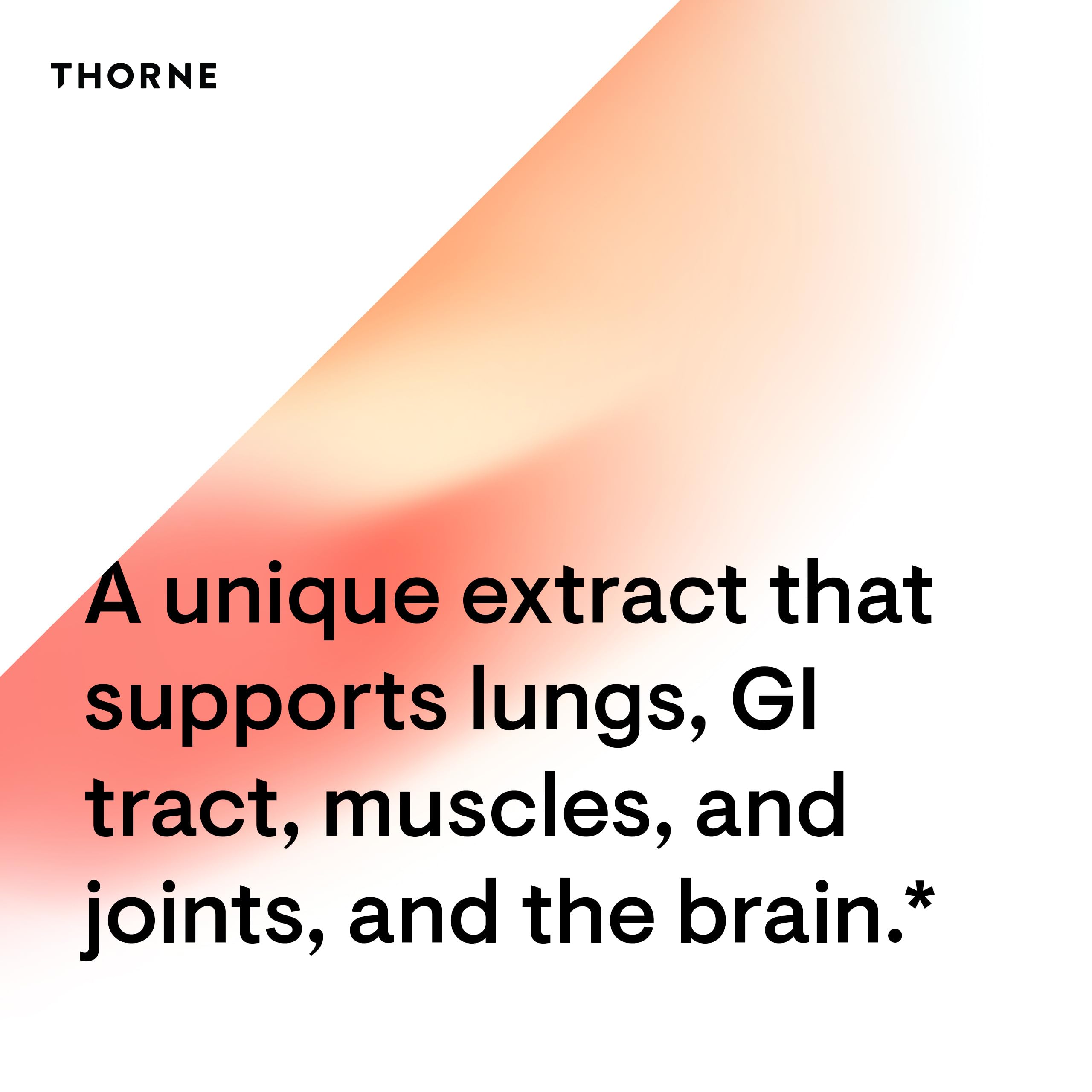 THORNE Boswellia Phytosome - Indian Frankincense (Boswellia Extract) Supplement - 60 Capsules