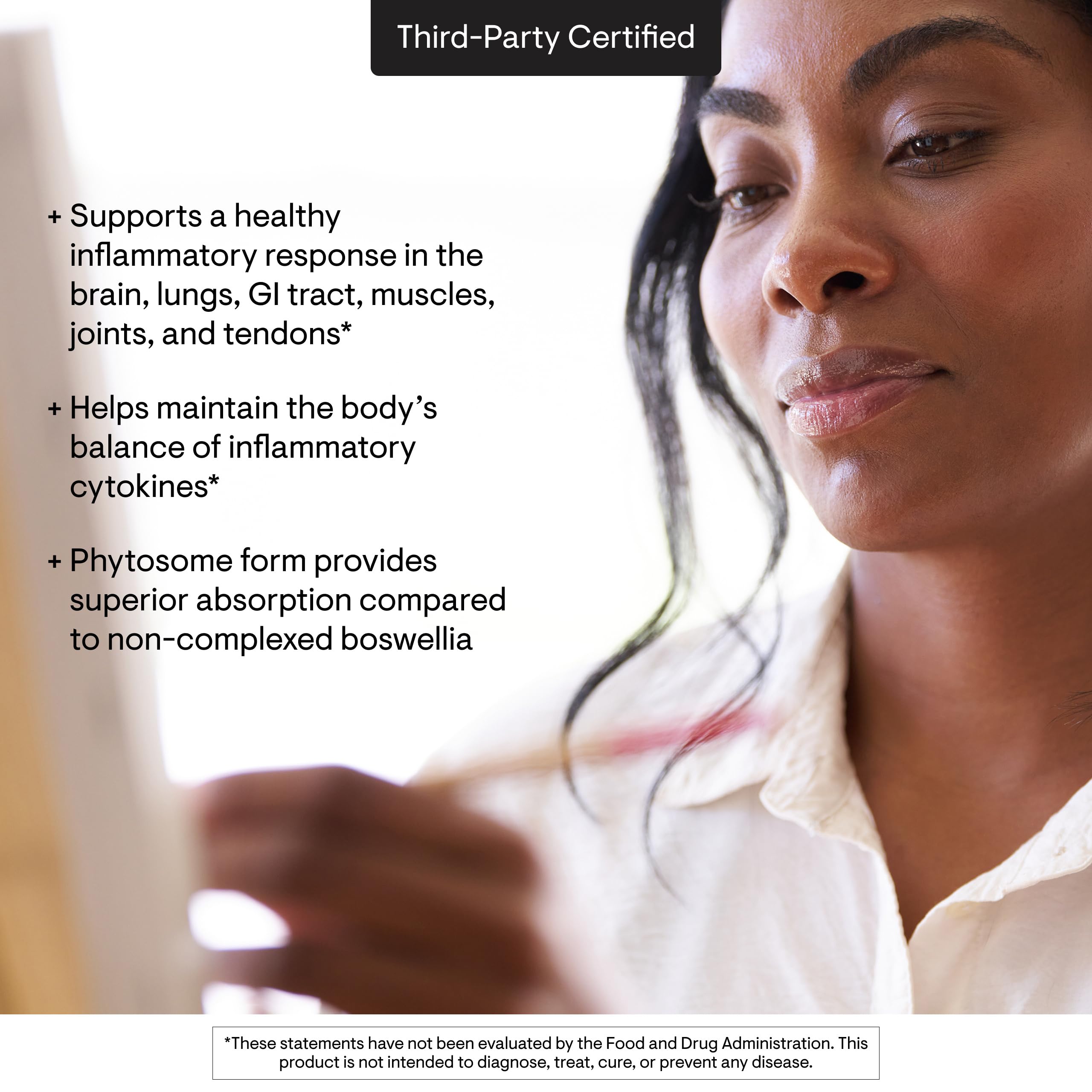 THORNE Boswellia Phytosome - Indian Frankincense (Boswellia Extract) Supplement - 60 Capsules