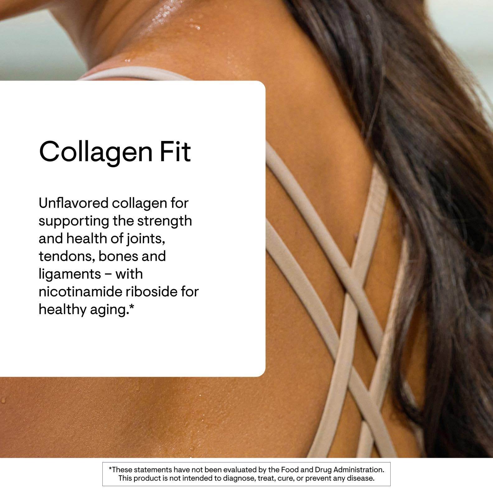 THORNE Collagen Fit – Unflavored Collagen Peptides with Nicotinamide Riboside | 30 Servings, NSF Certified for Sport