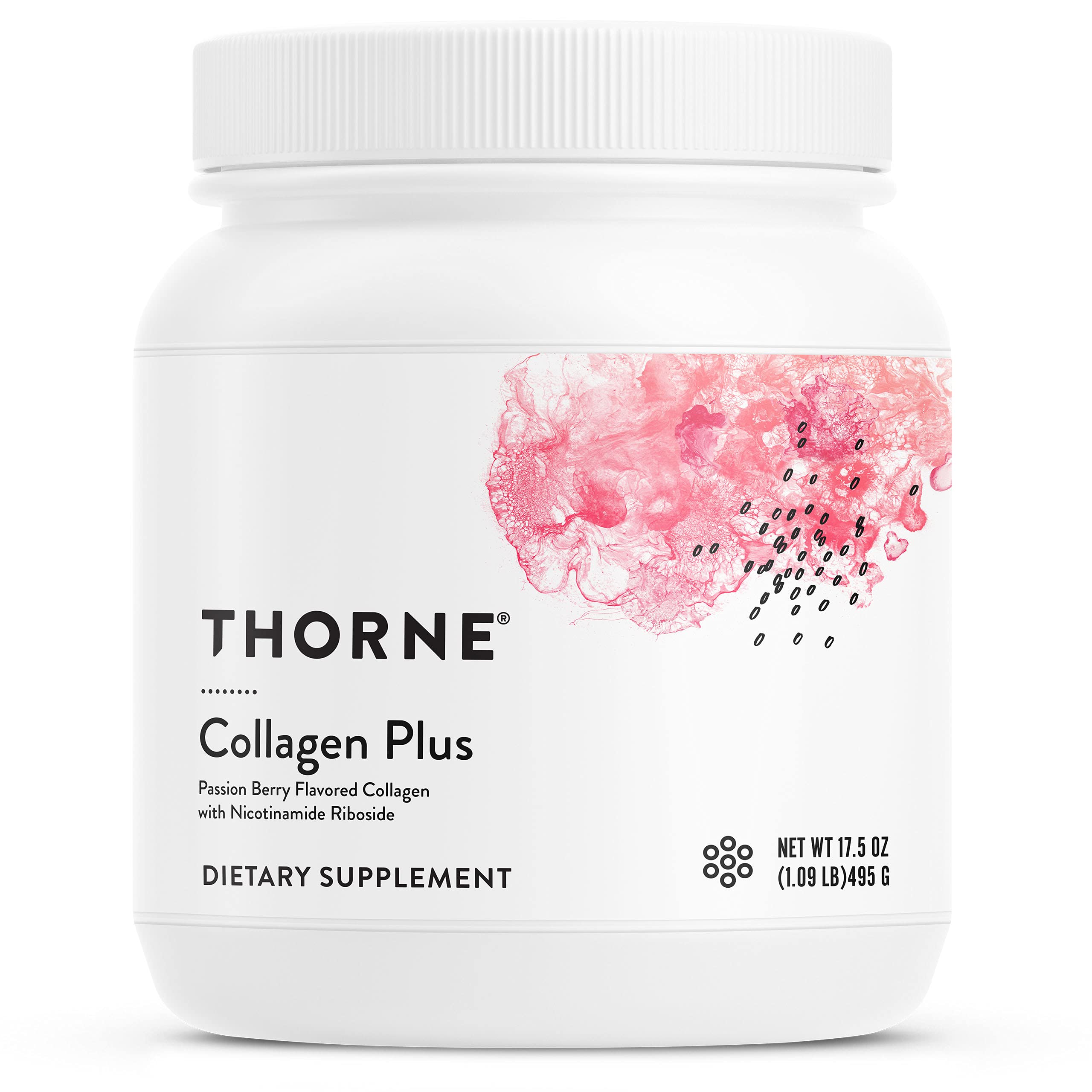 THORNE Collagen Plus – Collagen Peptides with Nicotinamide Riboside