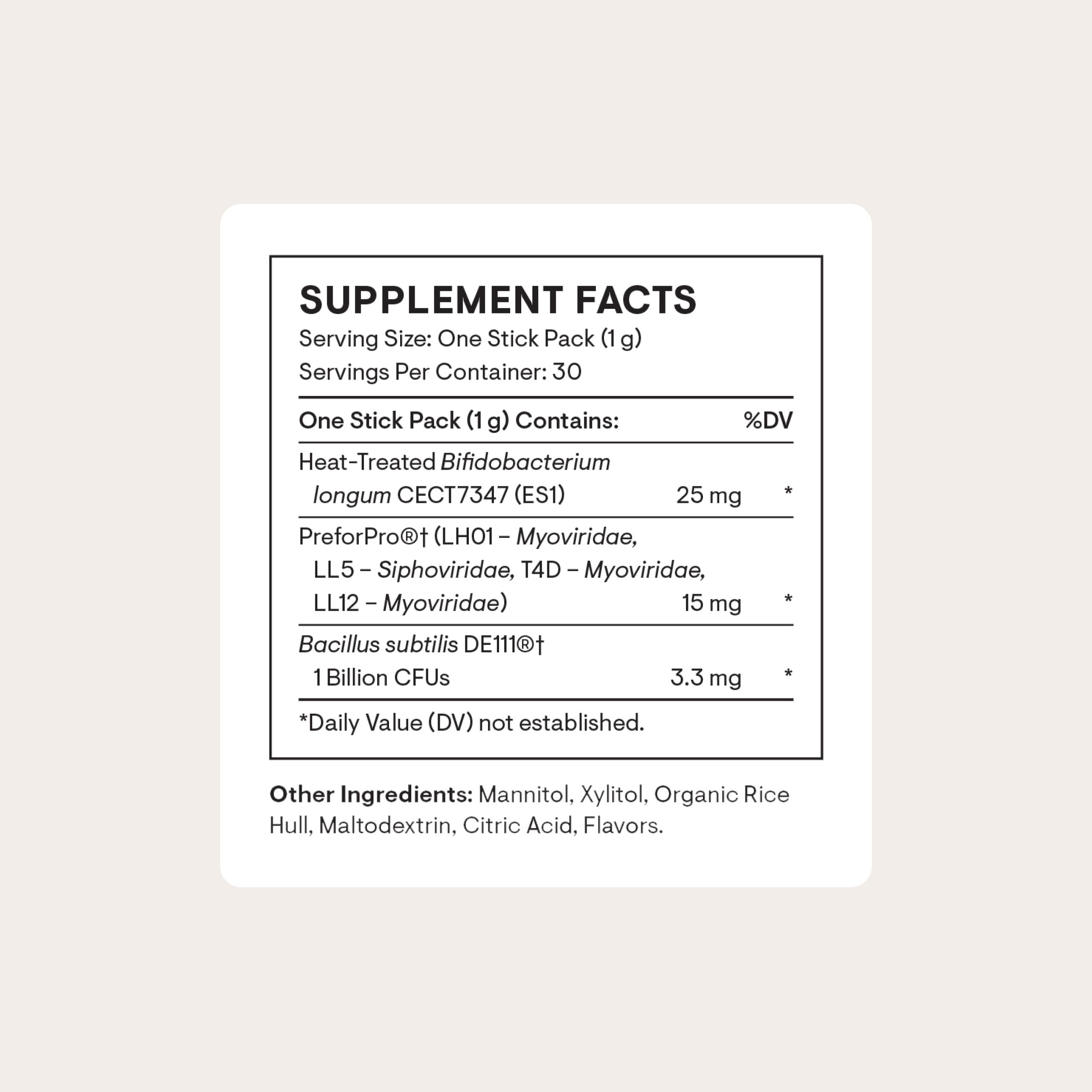 THORNE Complete Biotic – Probiotic, Prebiotic & Postbiotic for Gut Health | 30 Servings