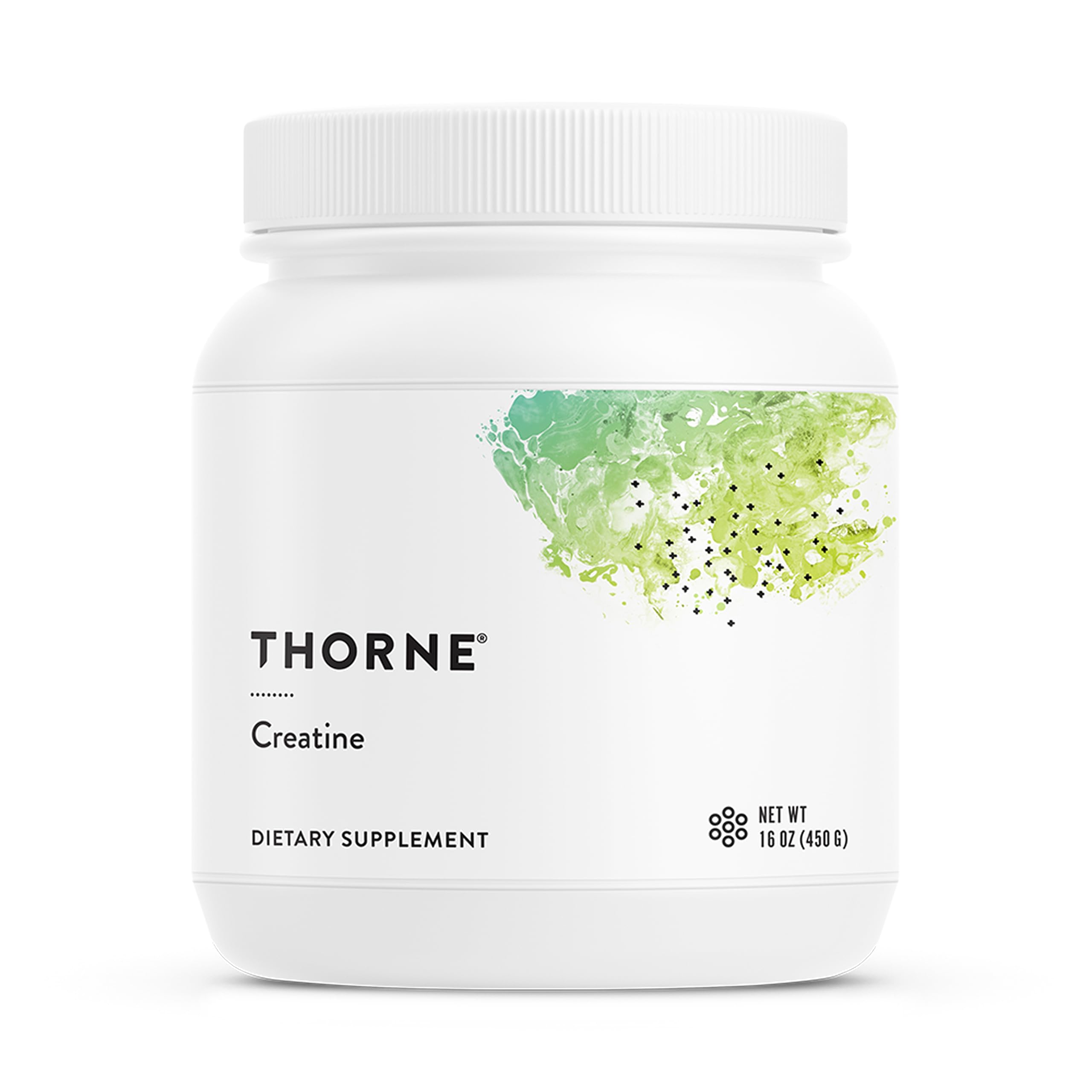 THORNE Creatine - Micronized Creatine Monohydrate Powder for Muscle & Focus | NSF Certified for Sport | Unflavored | 5 g per Serving | 90 Servings