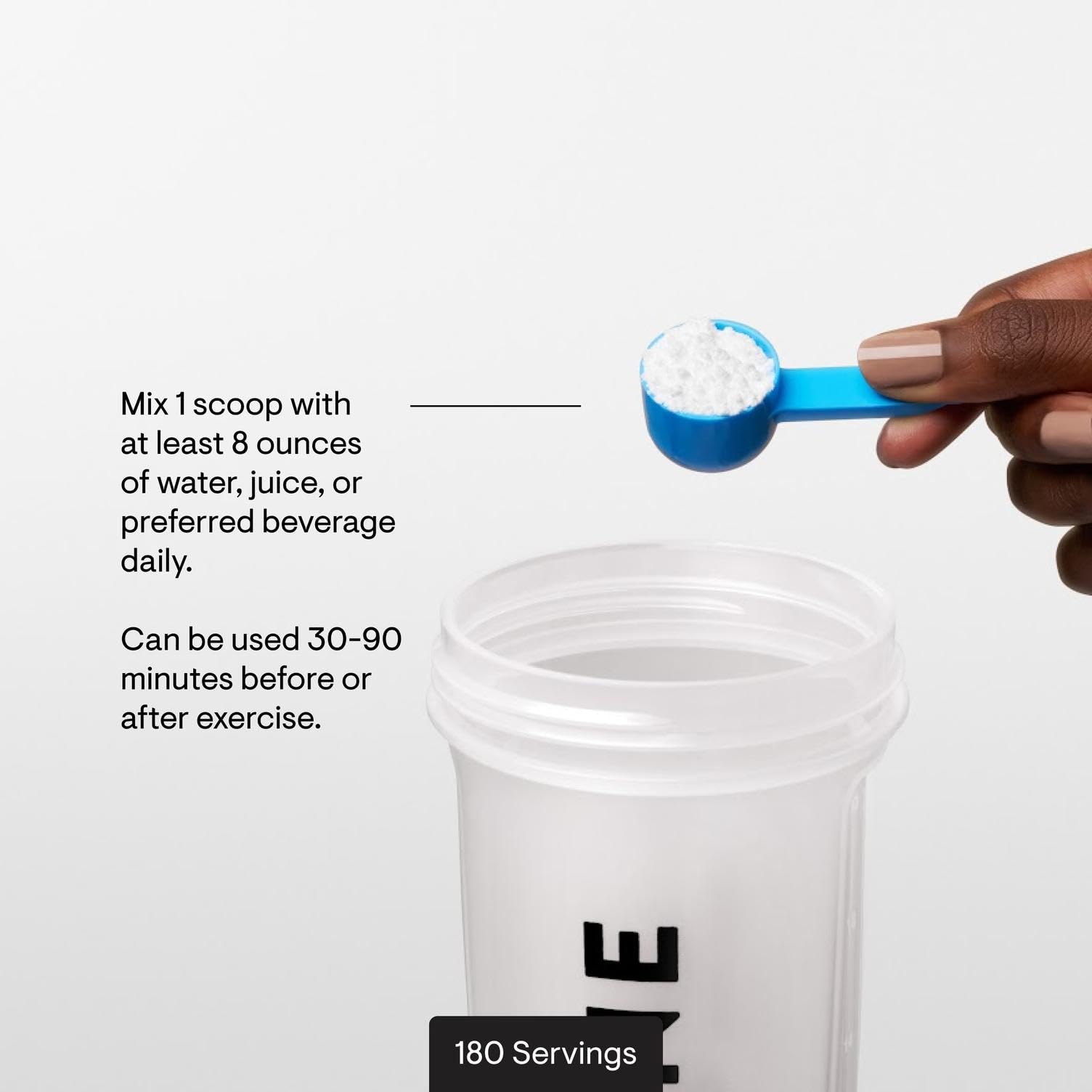 THORNE Creatine – Micronized Creatine Monohydrate Powder, 5 g Serving, 180 Servings, NSF Certified for Sport