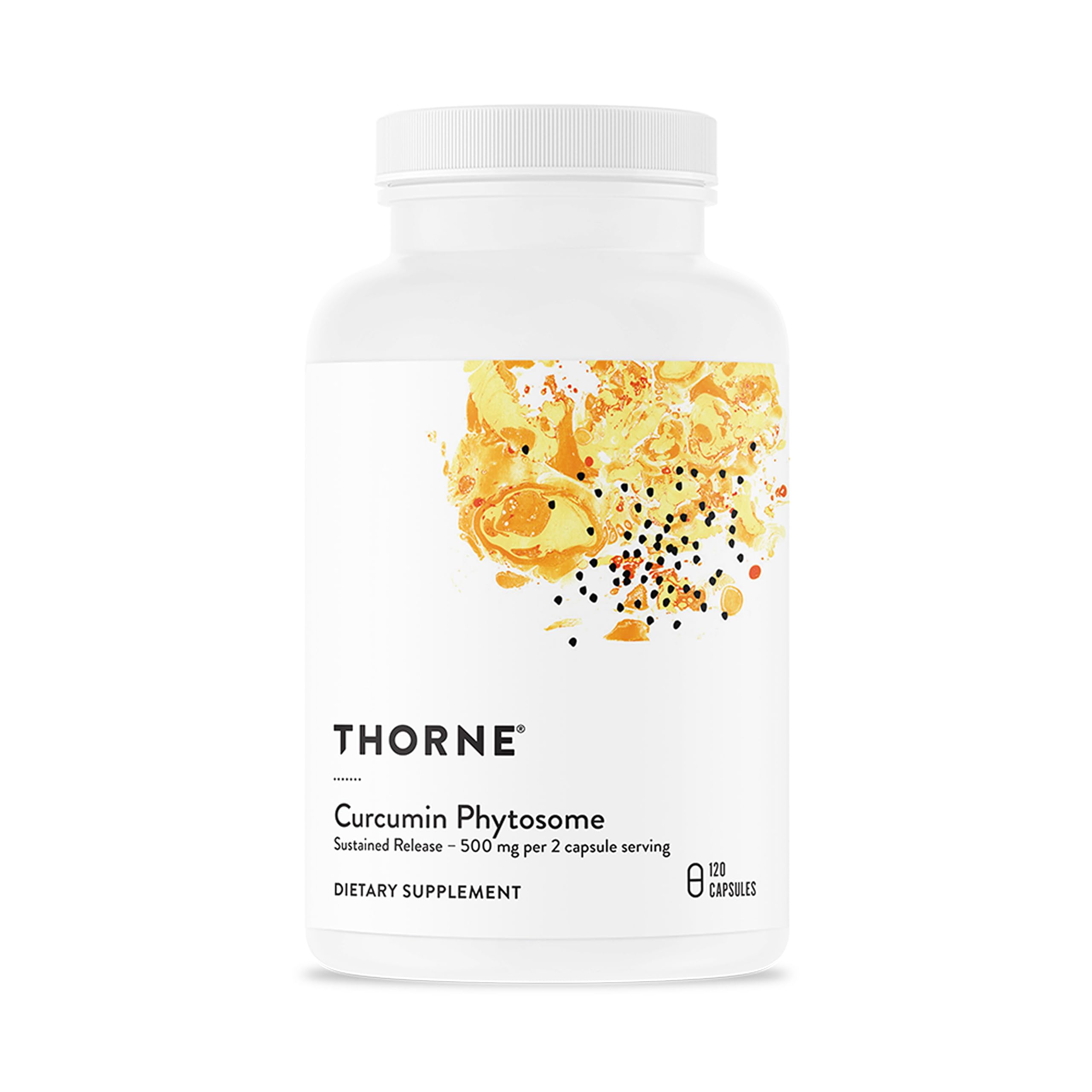 THORNE Curcumin Phytosome 500 mg (Meriva) – Sustained Release, Clinically Studied, Supports Healthy Inflammation