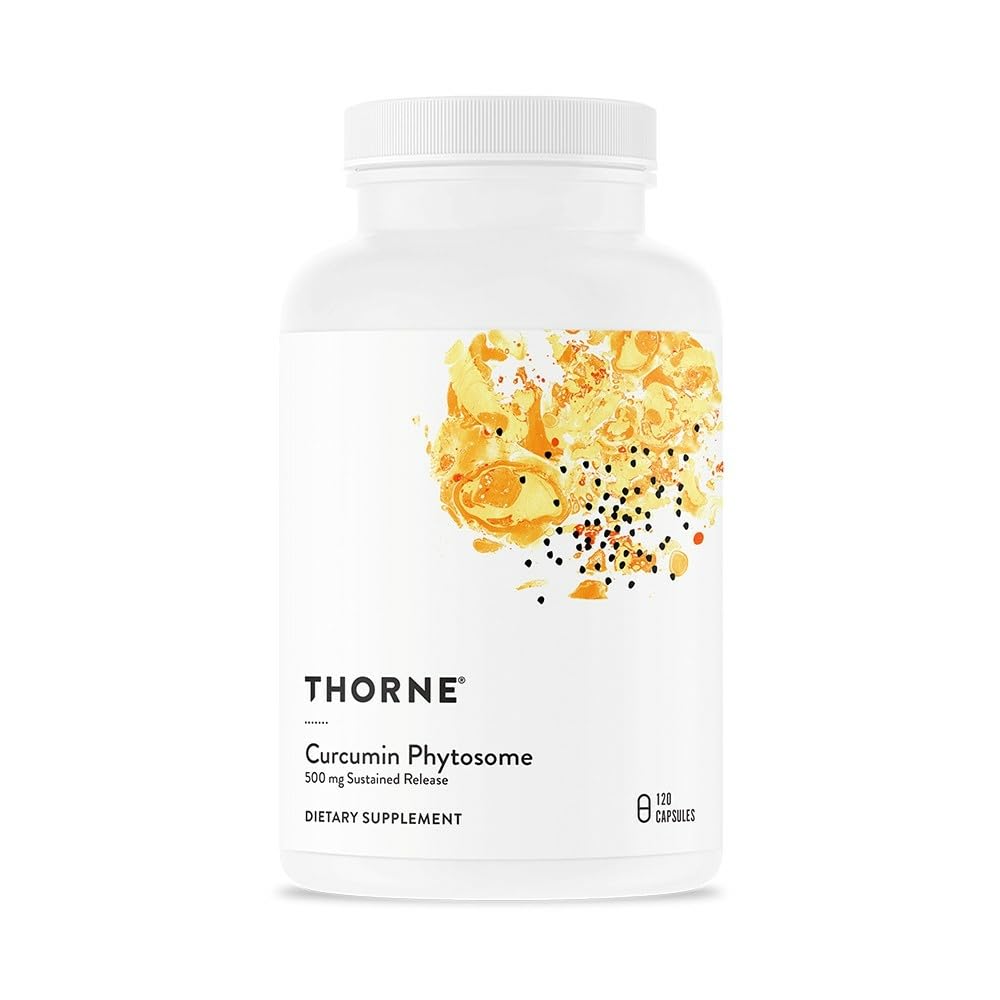 THORNE Curcumin Phytosome 500 mg (Meriva) – Sustained Release, Clinically Studied, Supports Healthy Inflammation