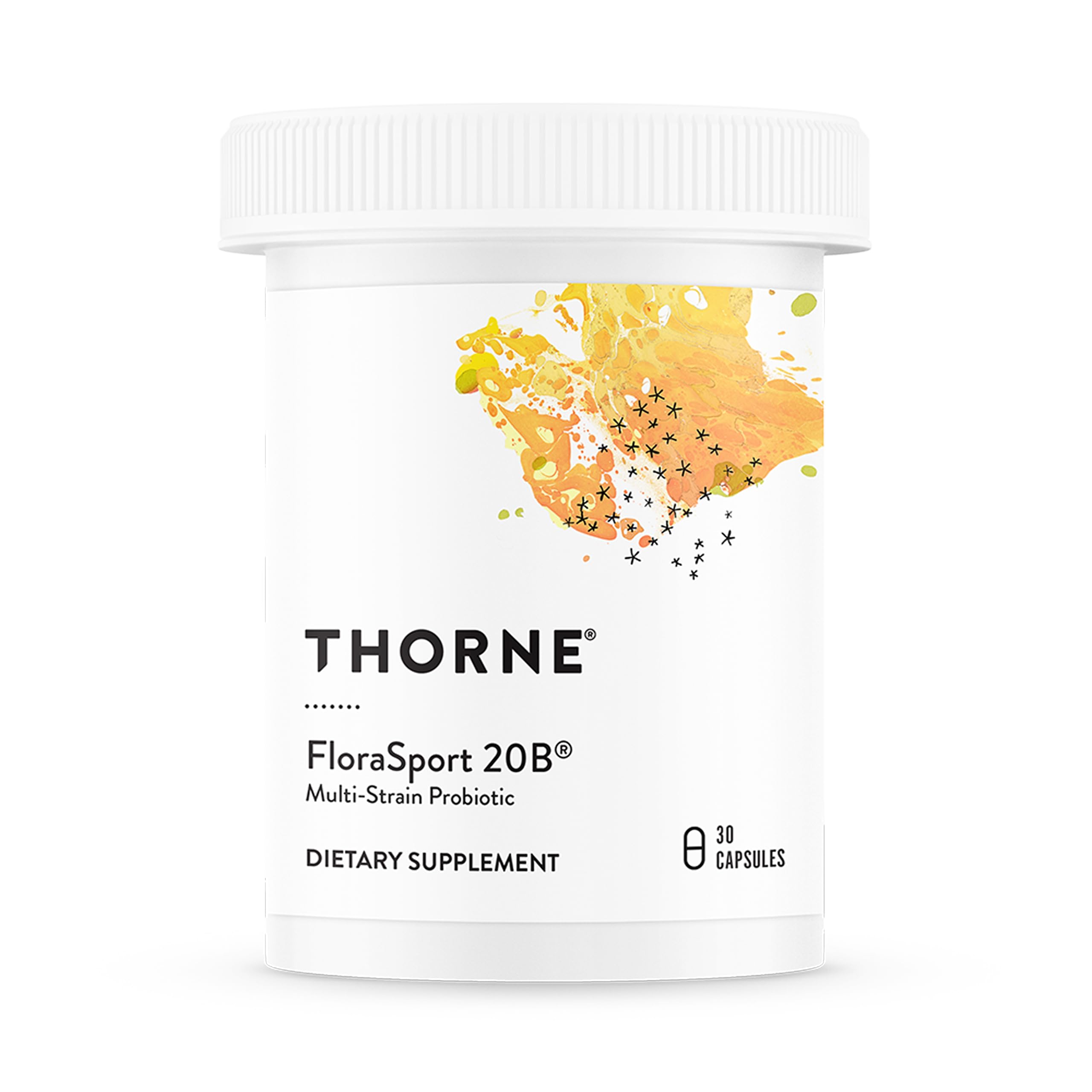 THORNE FloraSport 20B Probiotic – 30 Servings | Digestive, Immune Support & NSF Certified for Sport