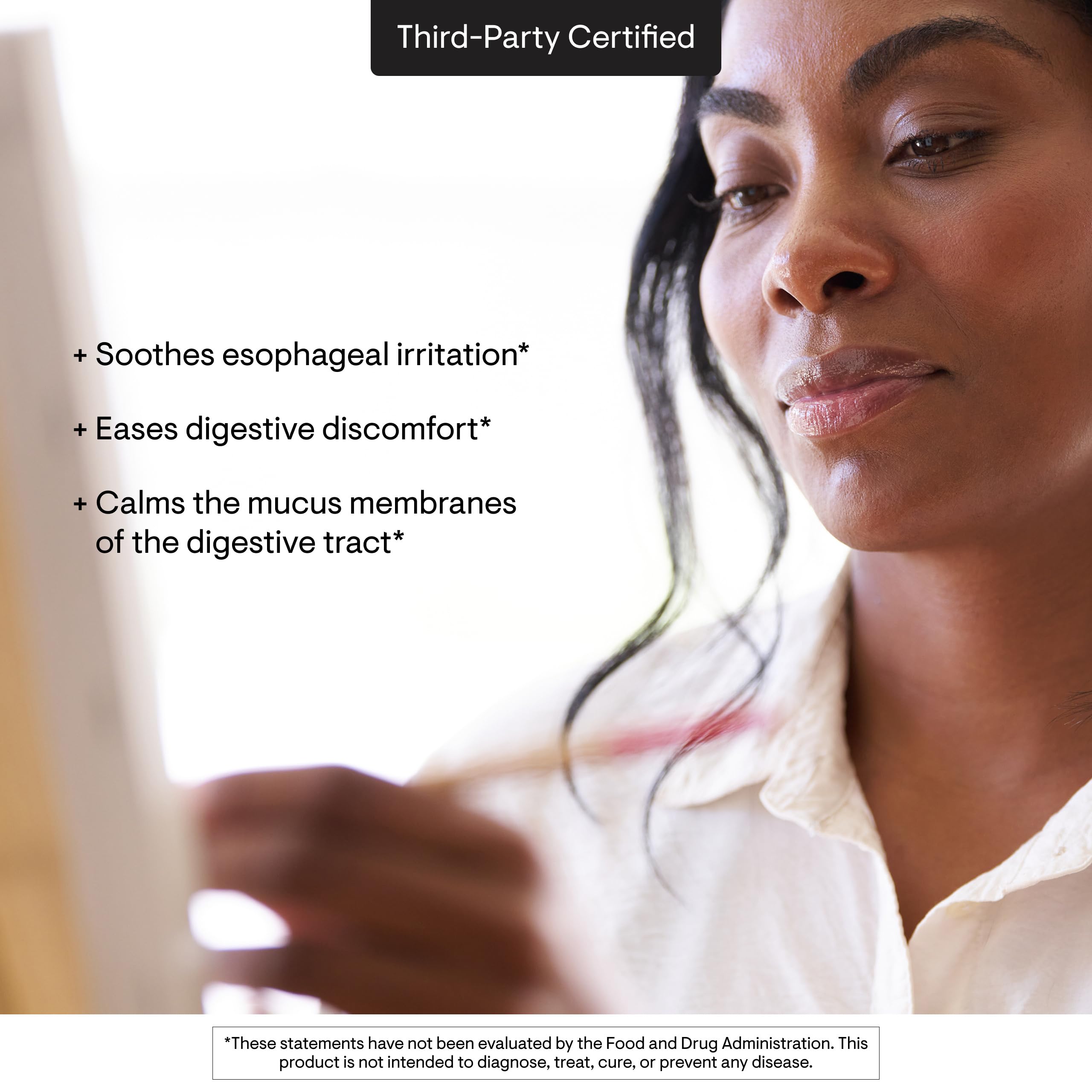 THORNE GI Relief - Digestive Support Supplement with Marshmallow Root, Aloe Vera, DGL & Slippery Elm Bark | 90 Servings