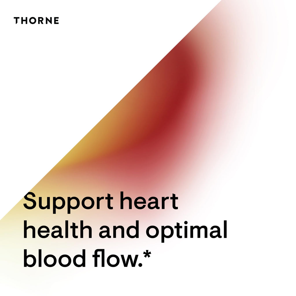 THORNE L-Arginine Sustained Release (Perfusia-SR) - Heart Support, Nitric Oxide & Blood Flow - 60 Servings