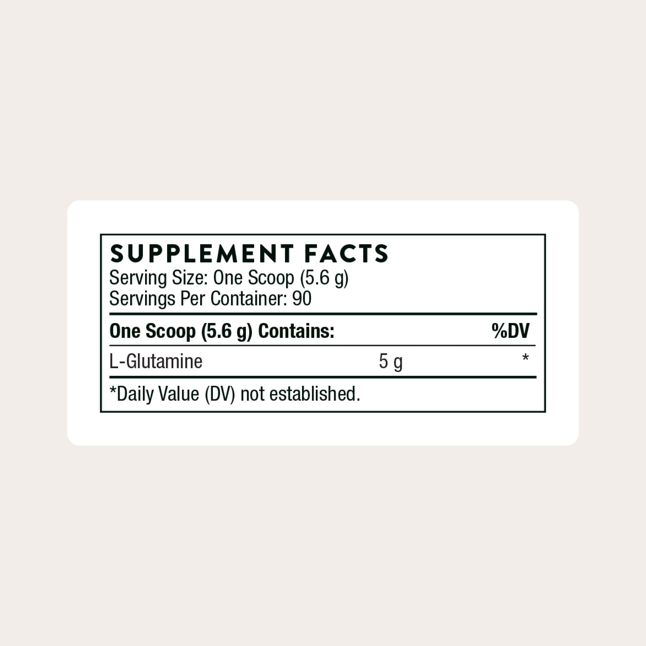 THORNE L-Glutamine Powder – GI Health, Nerve Support & Immune Function | 17.8 oz