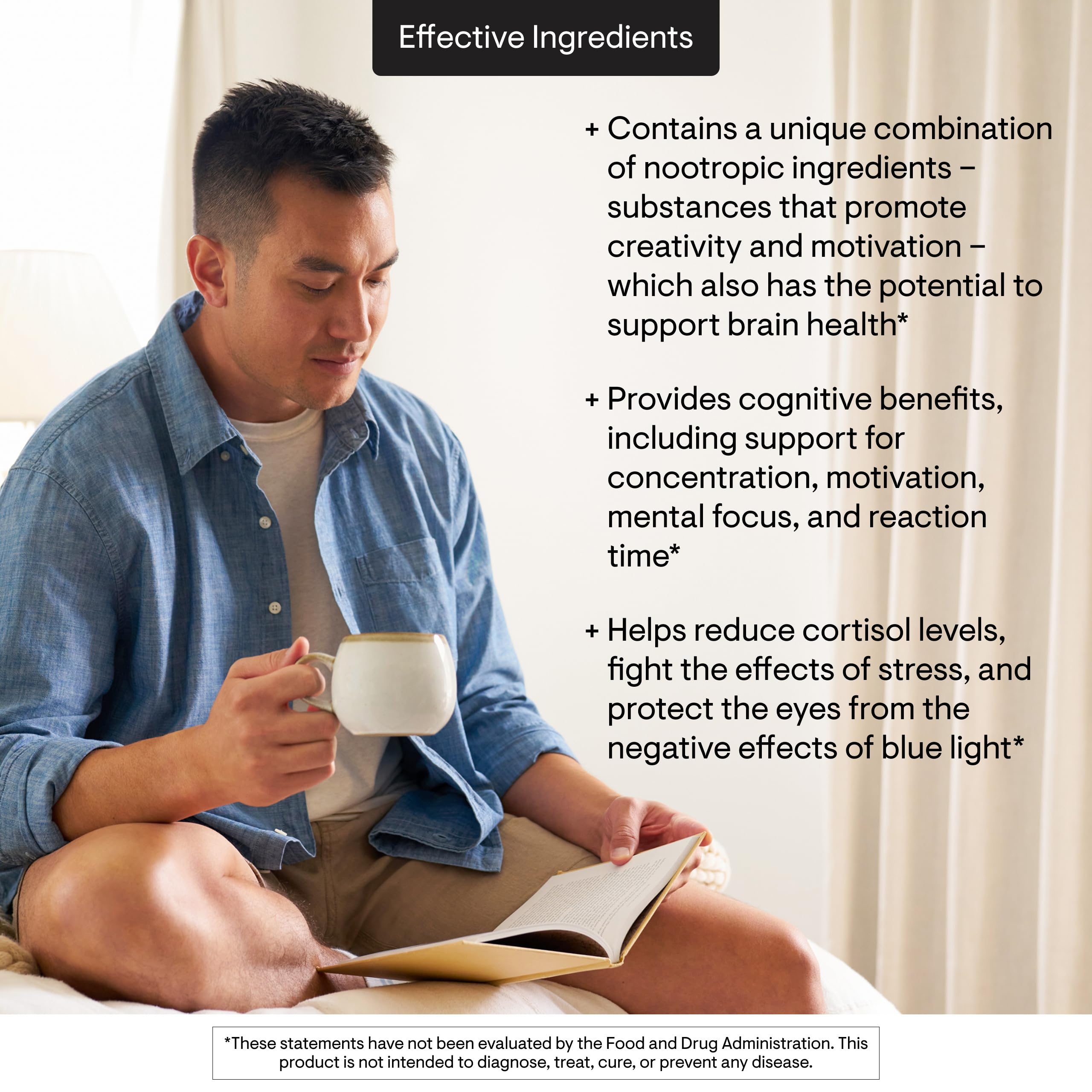 THORNE Memoractiv – Nootropic Brain Support for Focus, Creativity, and Concentration | 60 Capsules