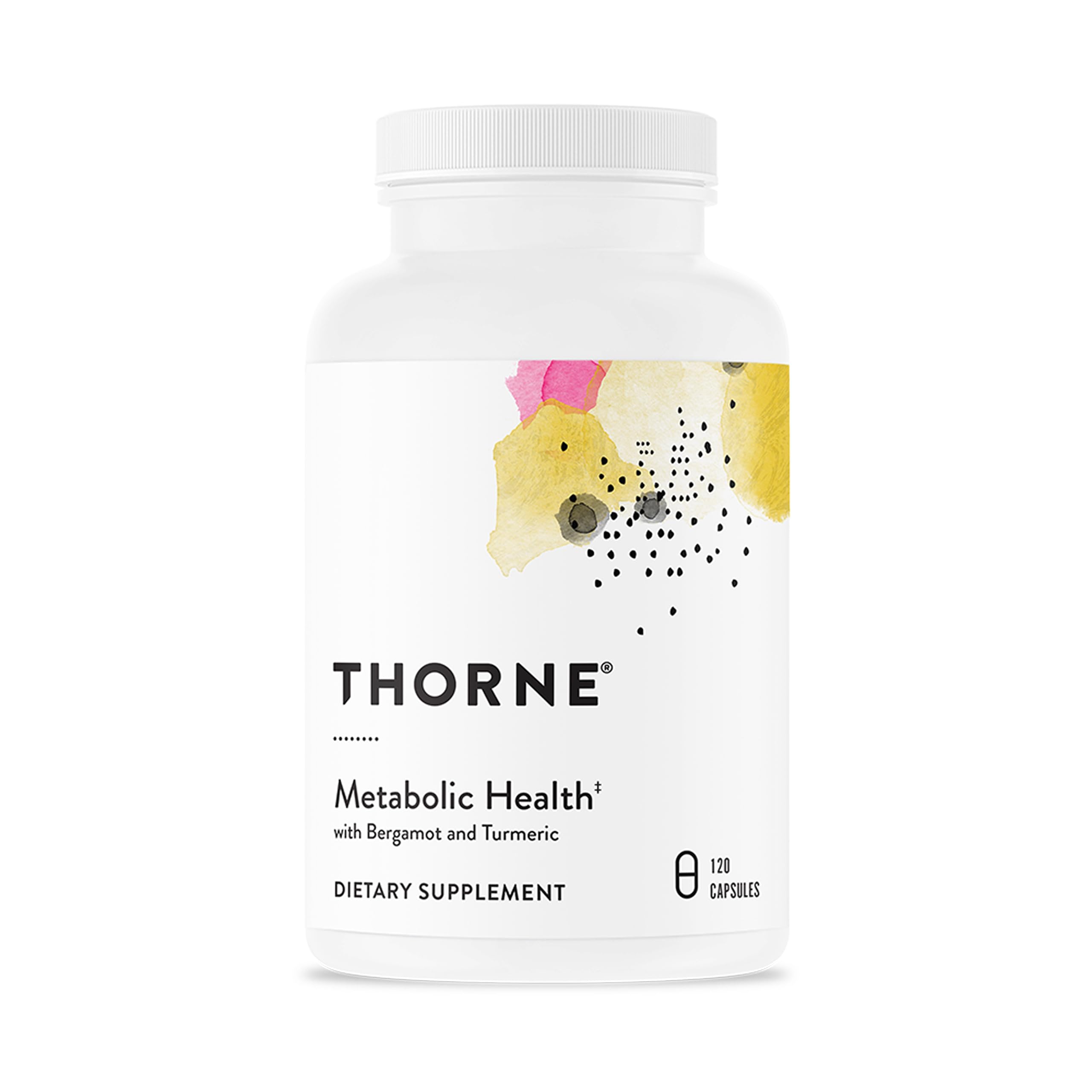 THORNE Metabolic Health – Gut Health & Weight Management with Bergamot & Turmeric (60 Servings)