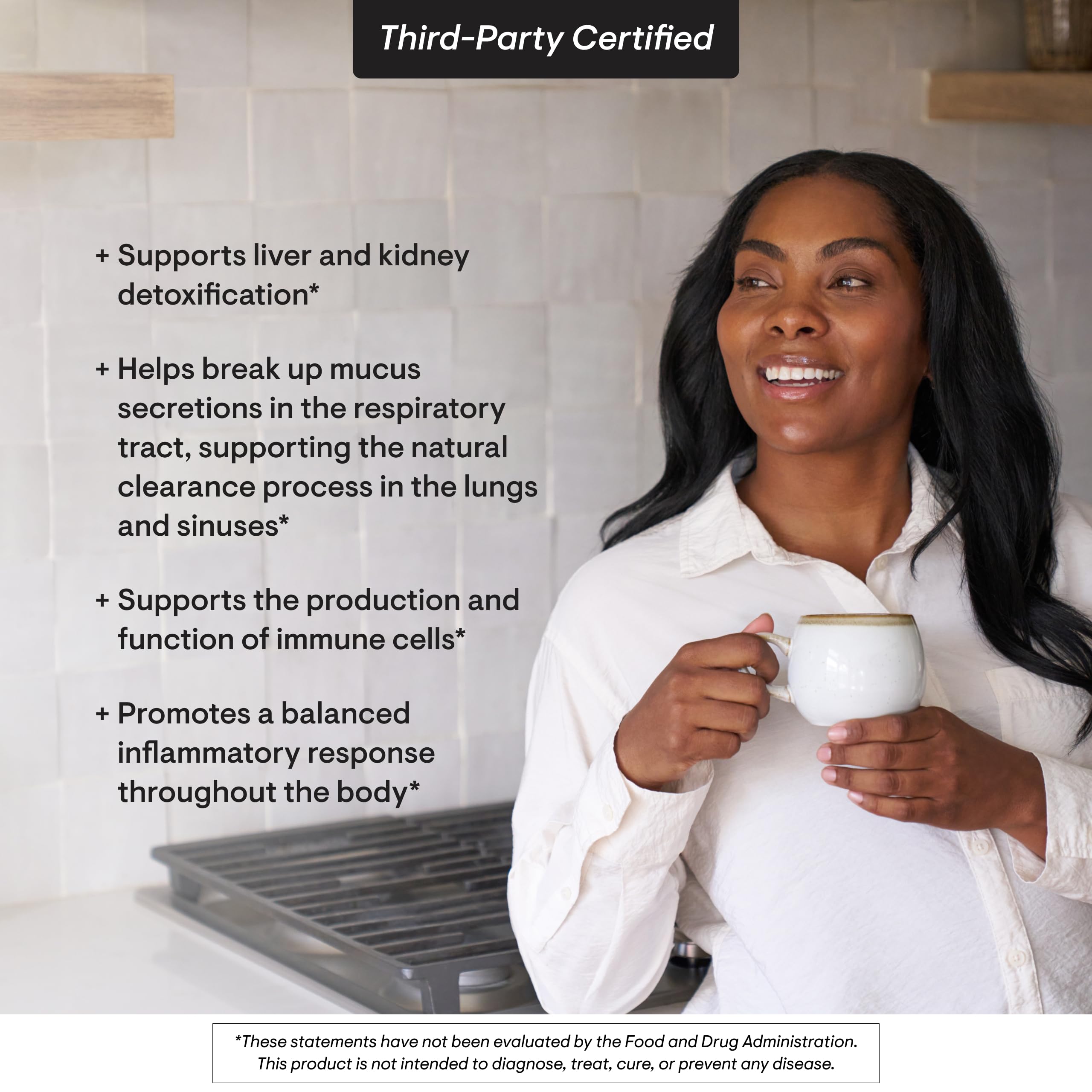 THORNE NAC 500mg – N-Acetylcysteine (180 Capsules) | Supports Respiratory Health, Immune Function & Detox