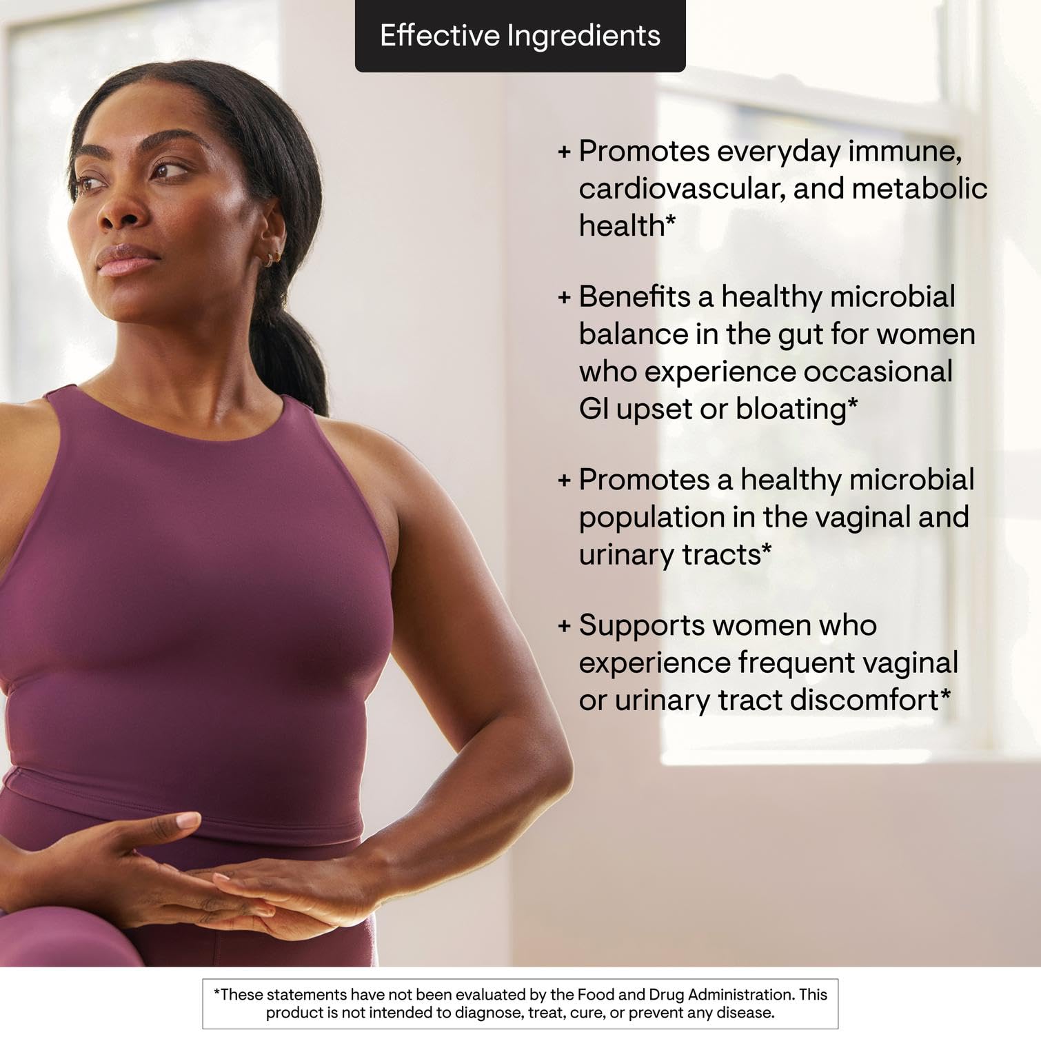 THORNE Womens Daily Probiotic - Shelf-Stable Probiotic for Everyday Immune, Cardiovascular & Metabolic Support - 30 Servings