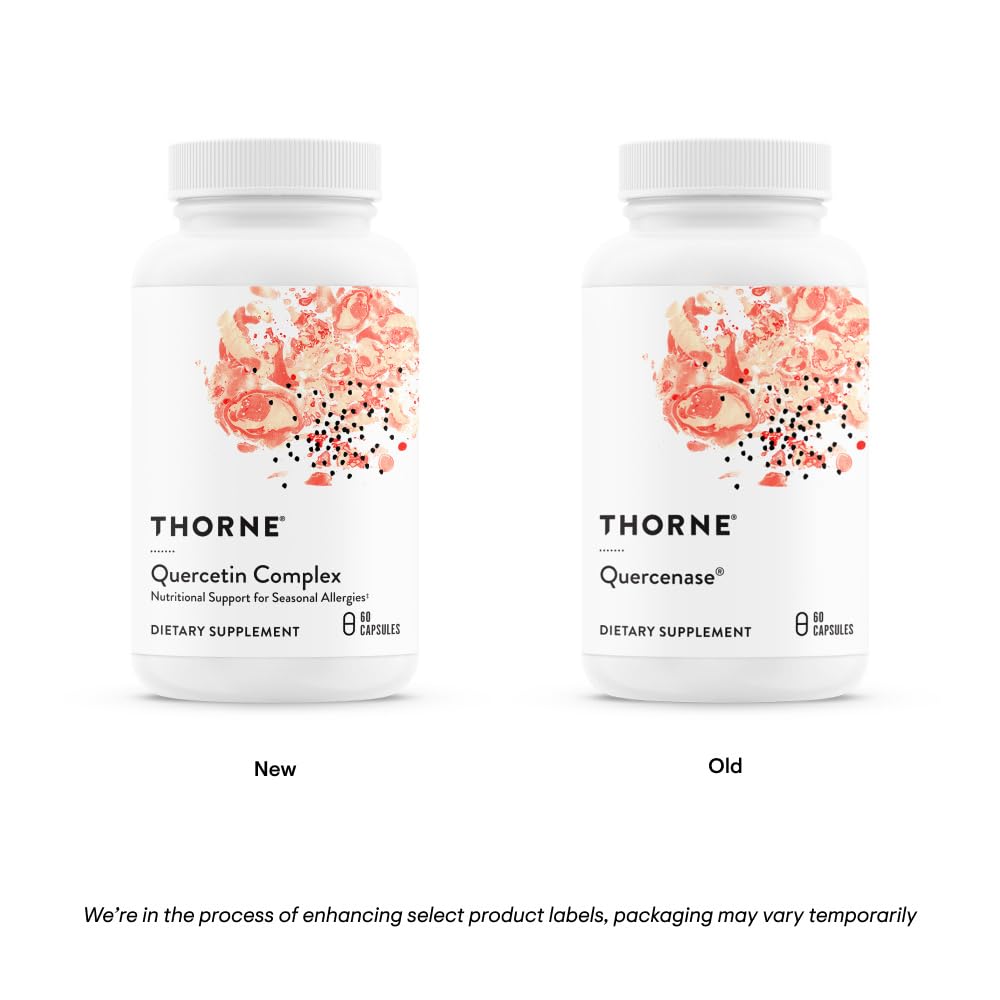 THORNE Quercetin Complex — Seasonal Allergy Support, 60 Capsules