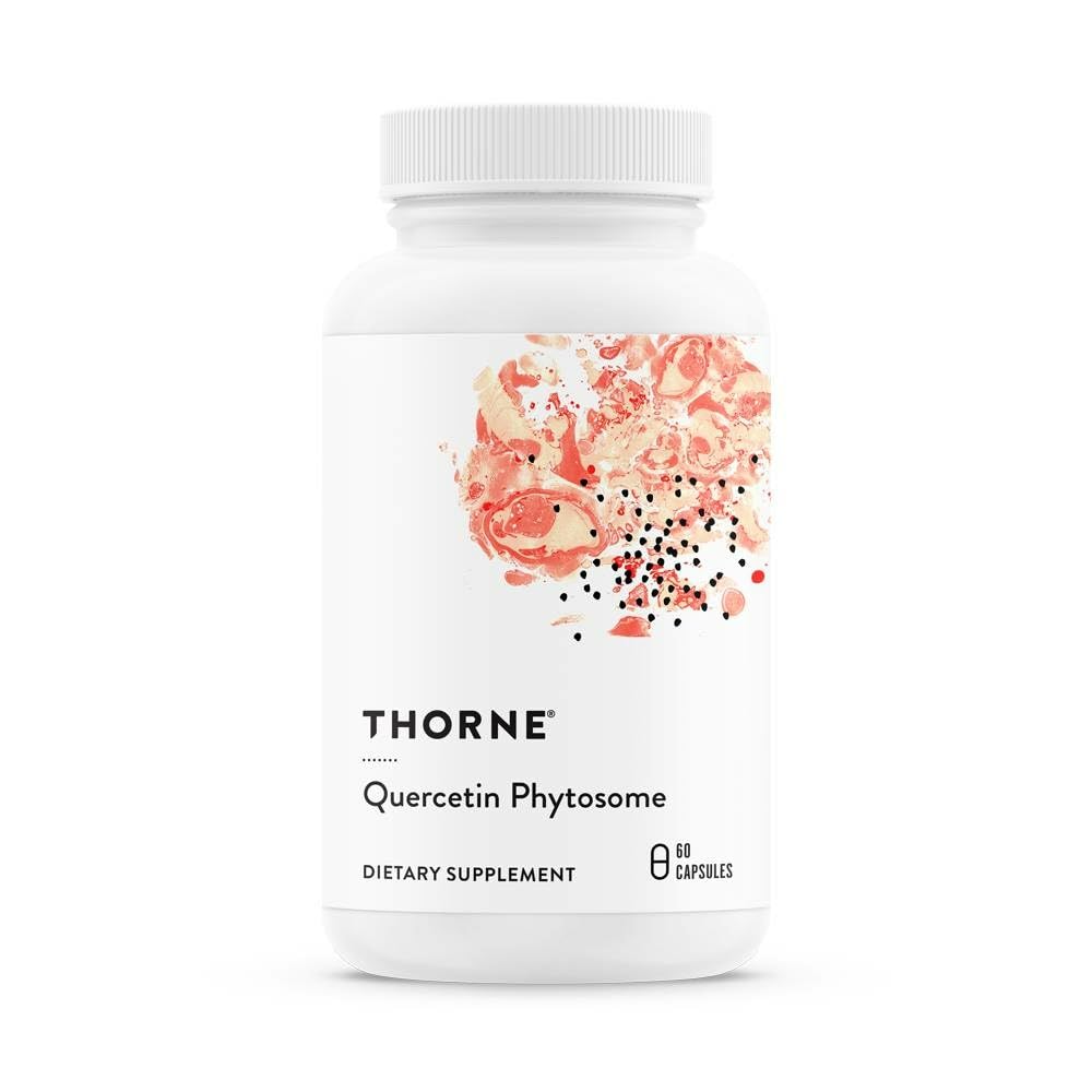 THORNE Quercetin Phytosome – Immune & Respiratory Support, Seasonal Allergy Relief | 60 Servings