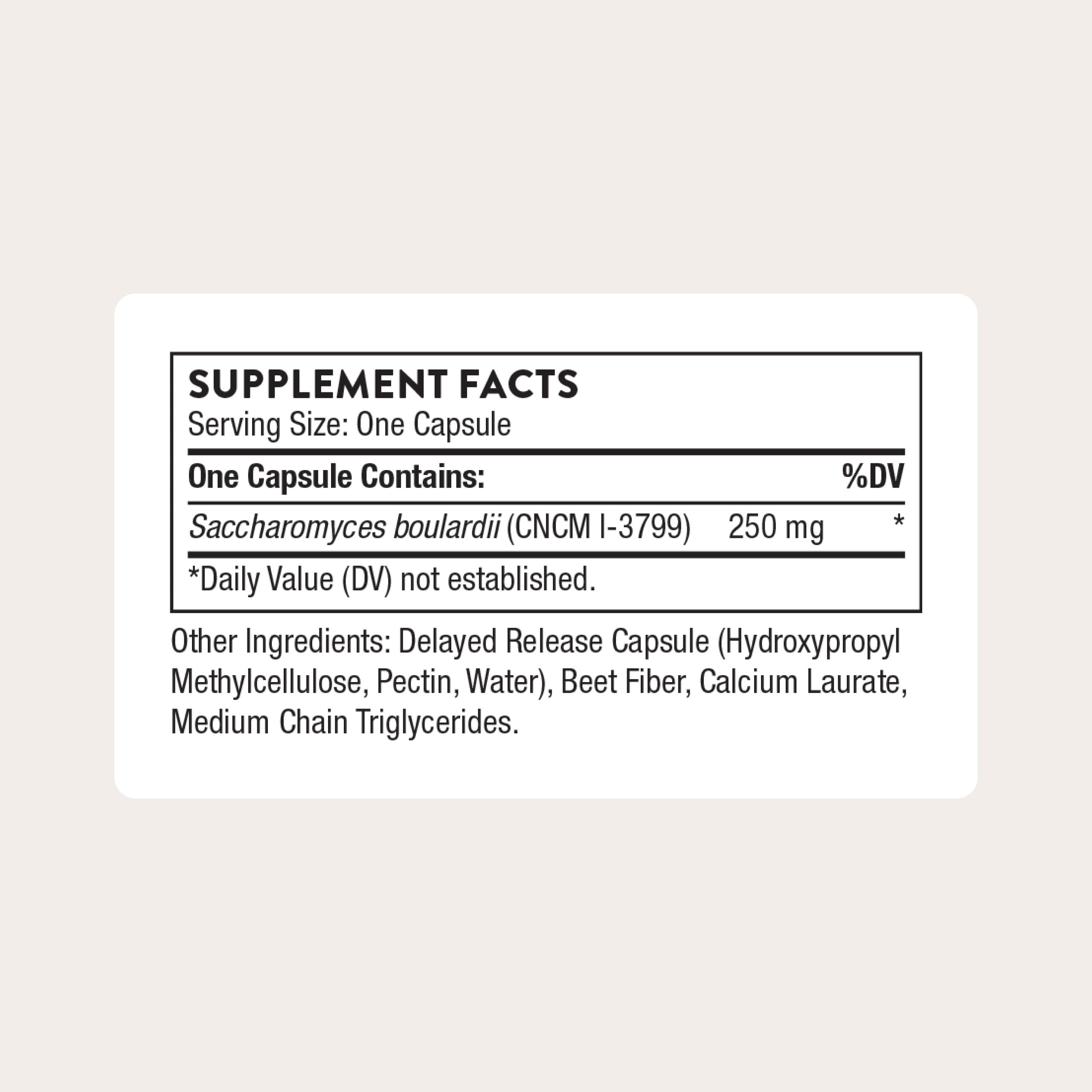 THORNE Sacro-B Probiotic – Gut Health, Immune Support & Gentle Constipation Relief