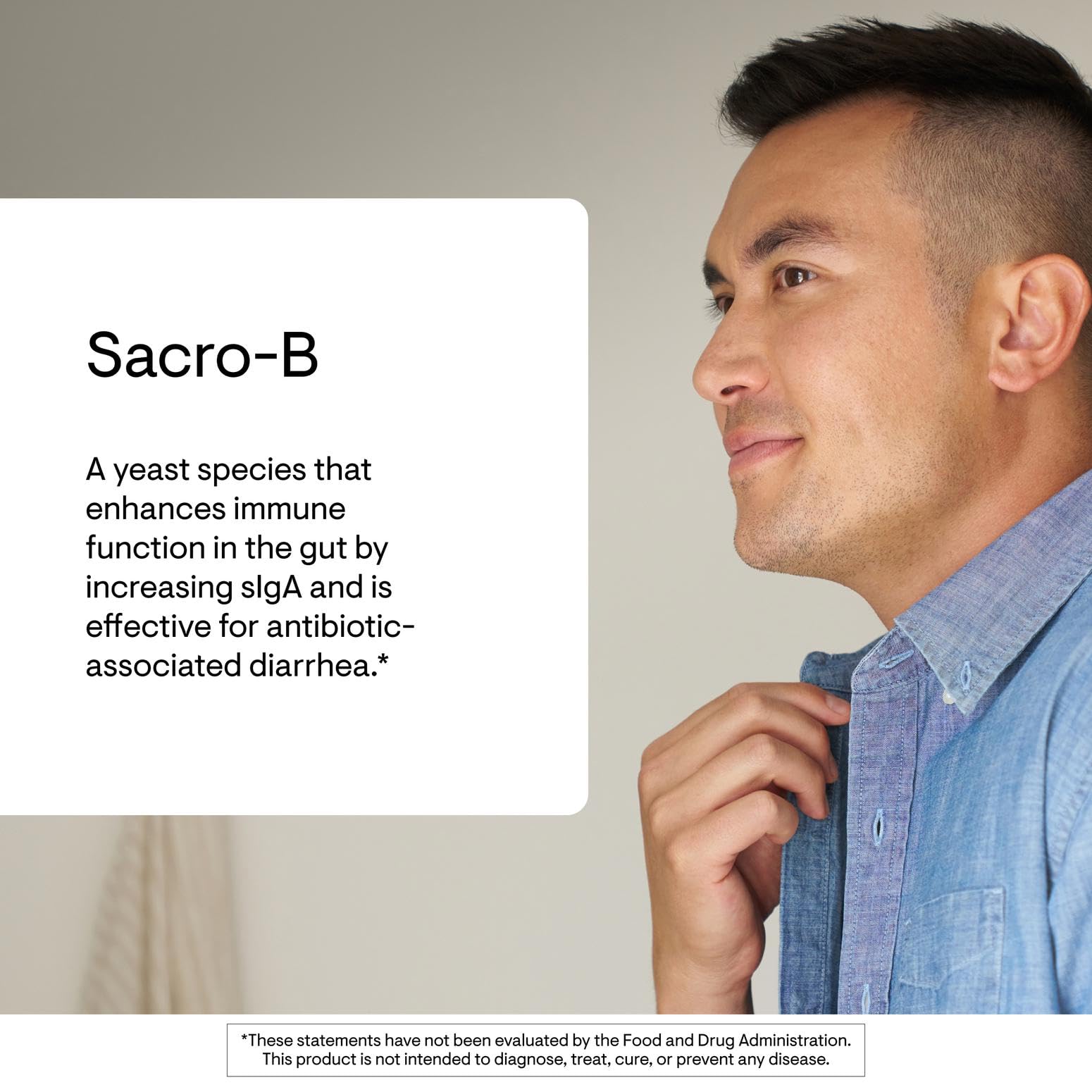 THORNE Sacro-B Probiotic – Gut Health, Immune Support & Gentle Constipation Relief