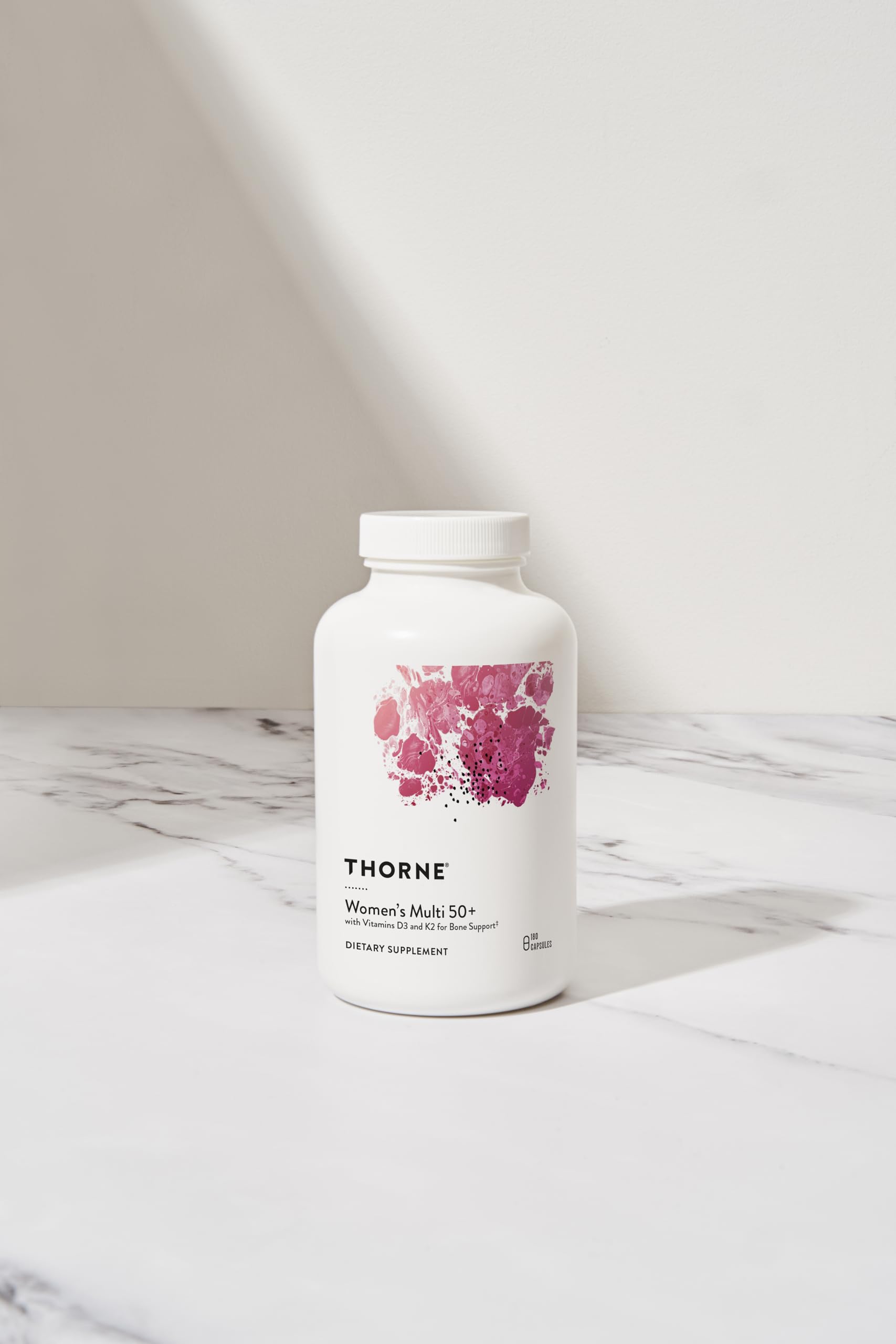 THORNE Women’s Multi 50+ – Comprehensive Daily Multivitamin for Heart, Bone & Immune Health | 180 Capsules