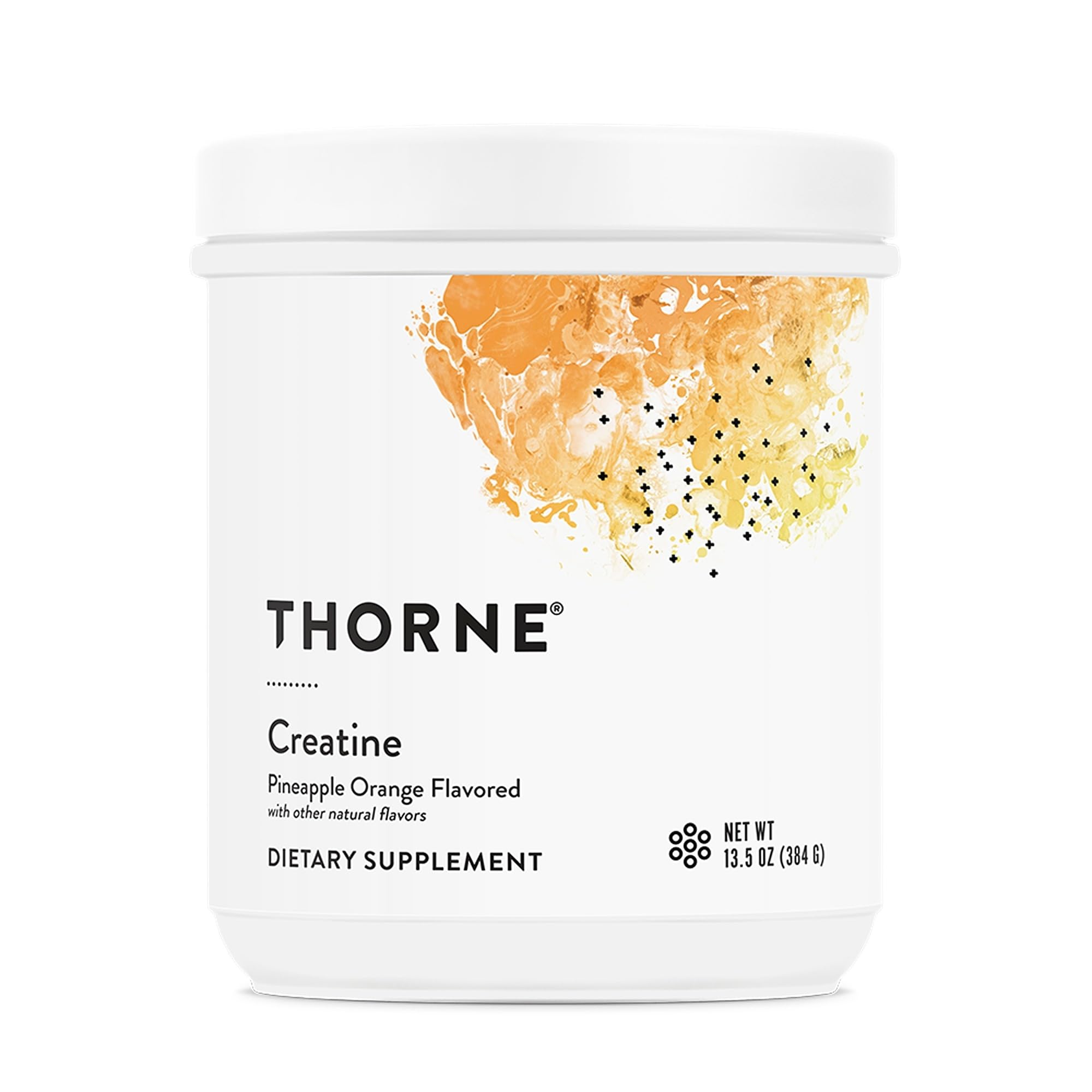 THORNE Creatine Monohydrate Powder – Pineapple Orange, 5 g/Serving, 60 Servings – NSF Certified for Sport