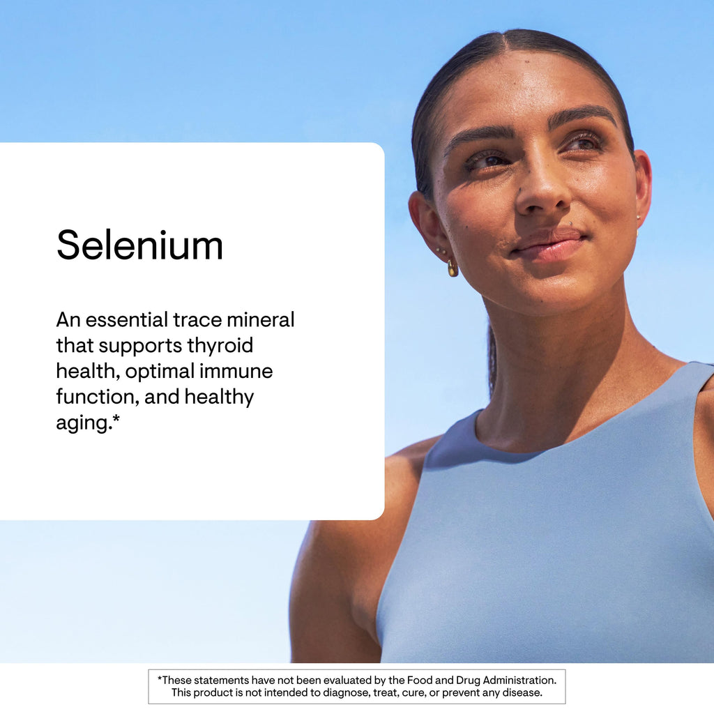 Thorne Selenium 200 mcg Supplement – Antioxidant Support | 60 Caps
