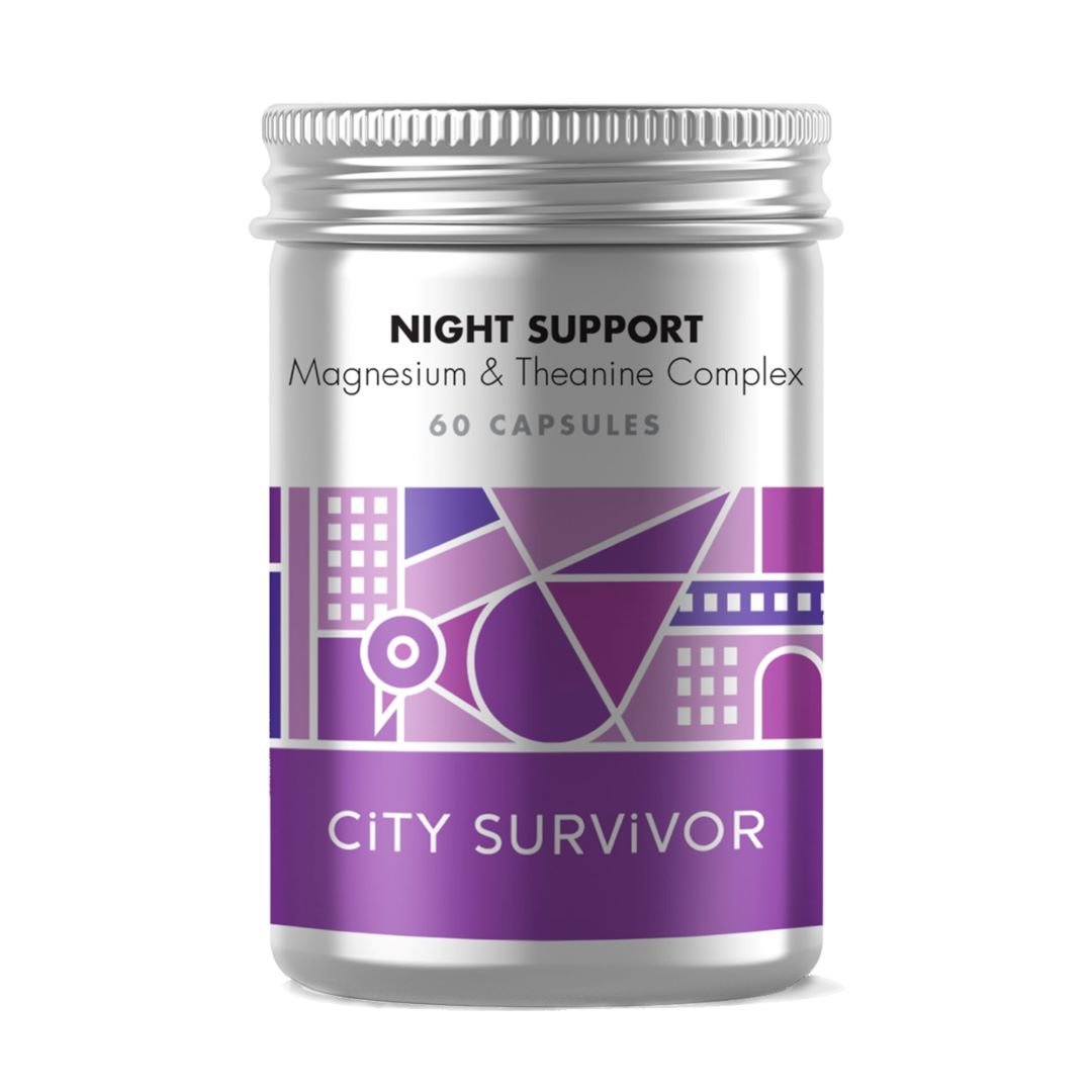 City Survivor Night Support - Magnesium and L-Theanine supplement by City Survivor | The Hackers Market