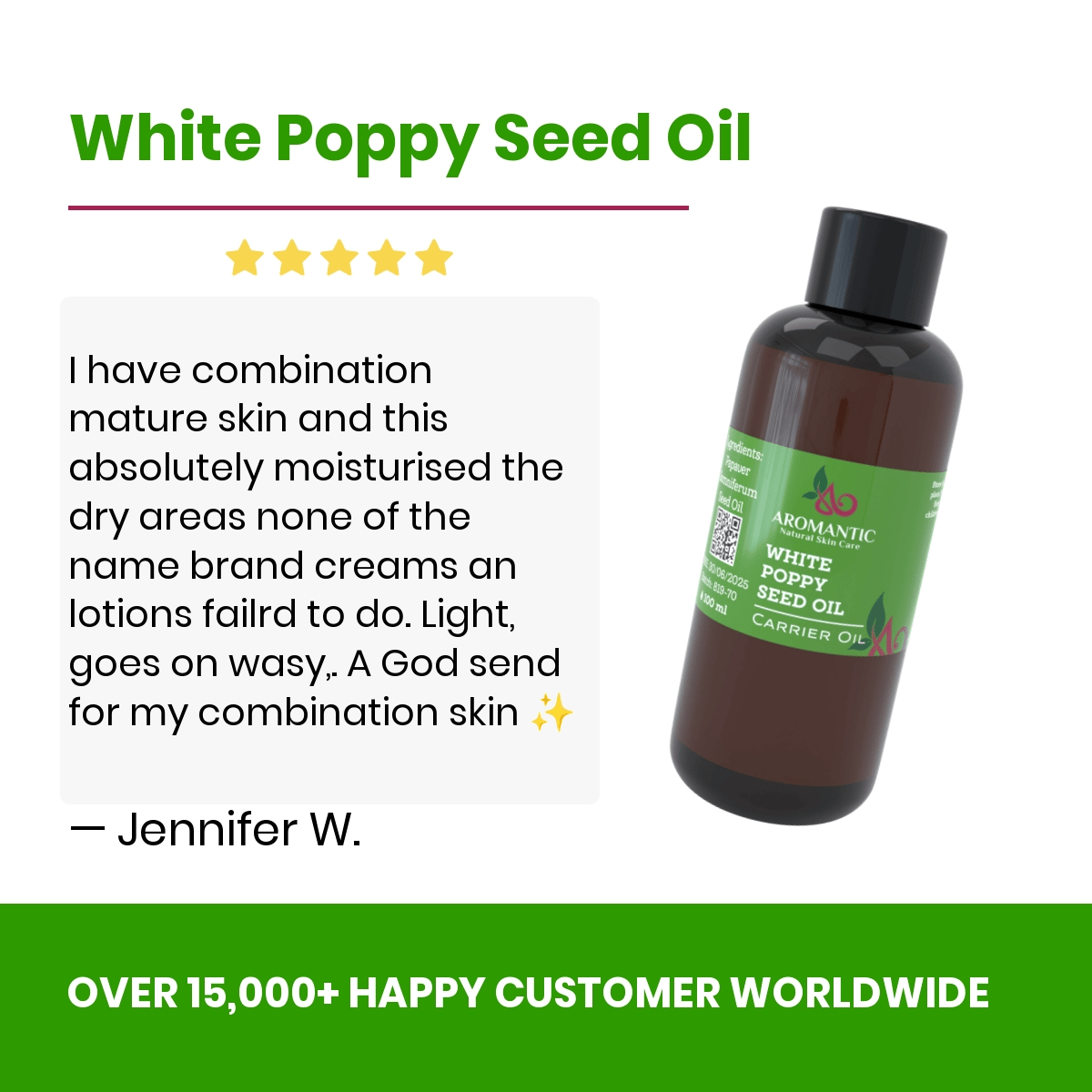 White Poppy Seed Oil