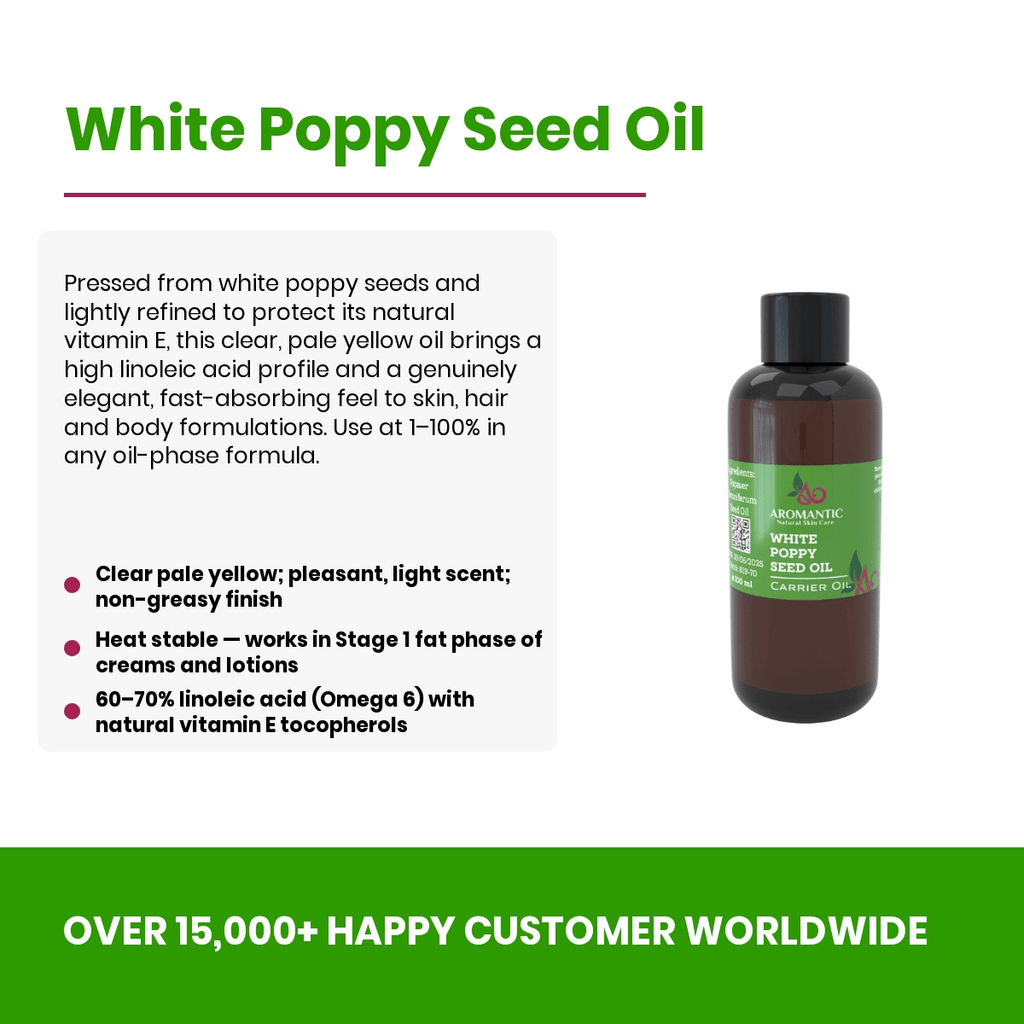 White Poppy Seed Oil
